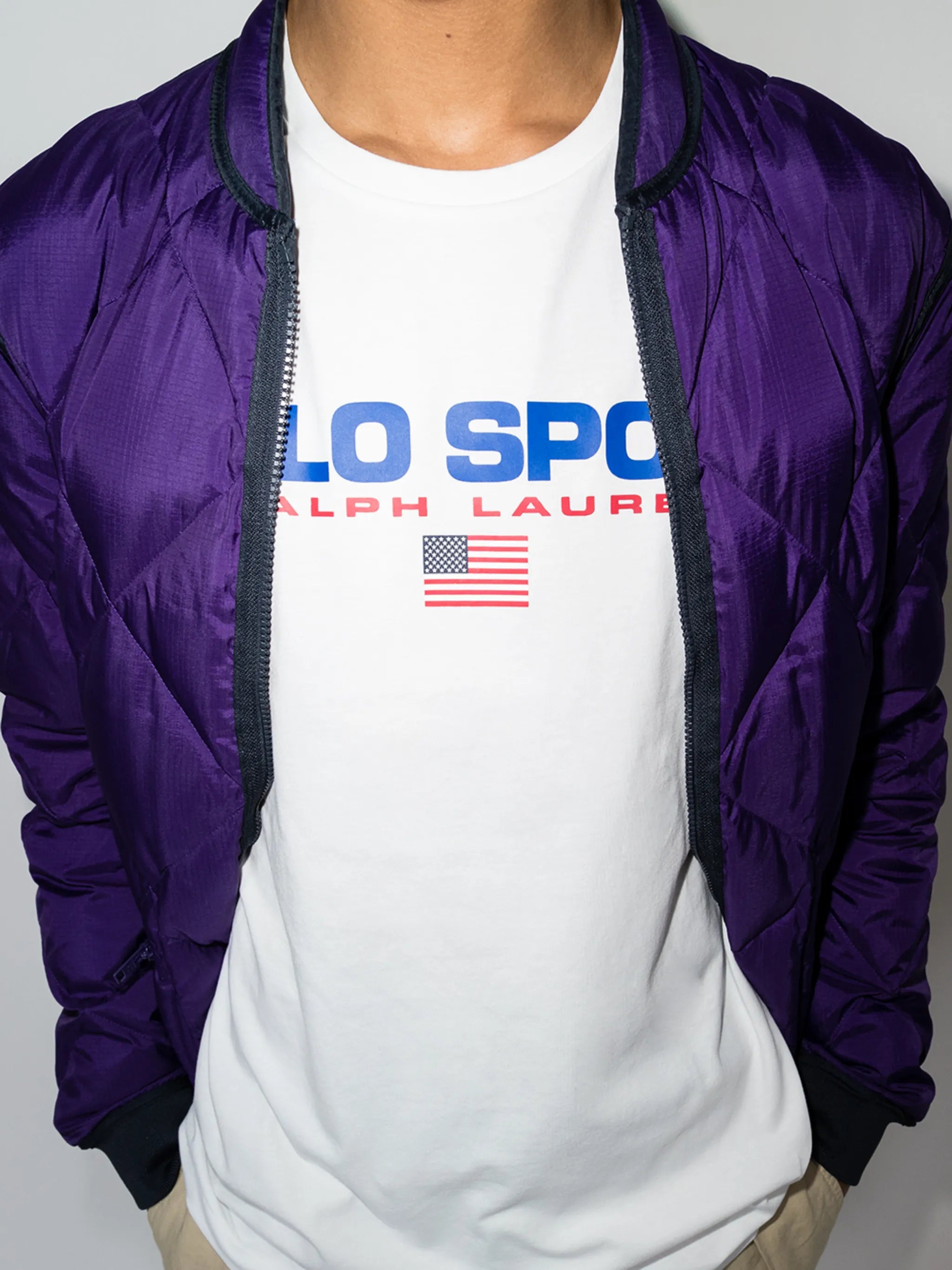 logo print T-shirt