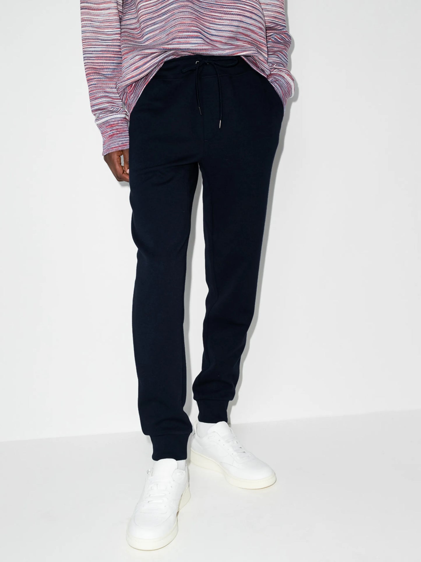logo-embroidered track pants
