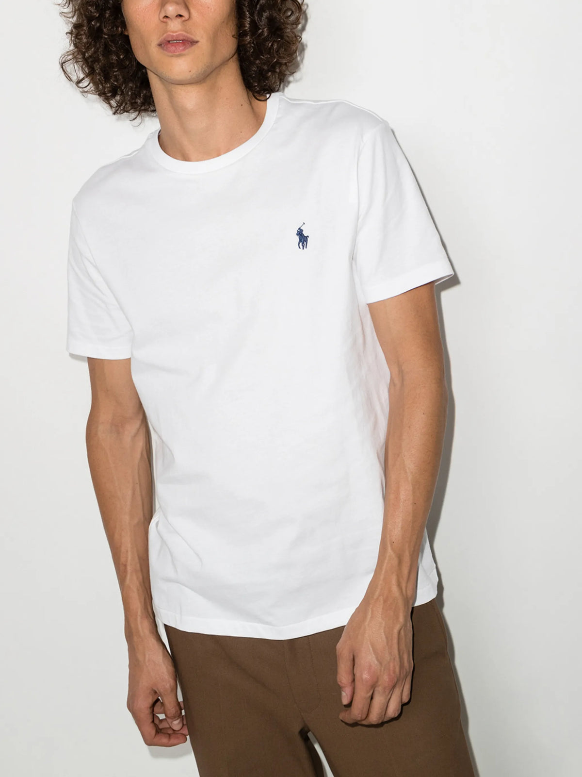 custom slim-fit jersey crewneck T-Shirt