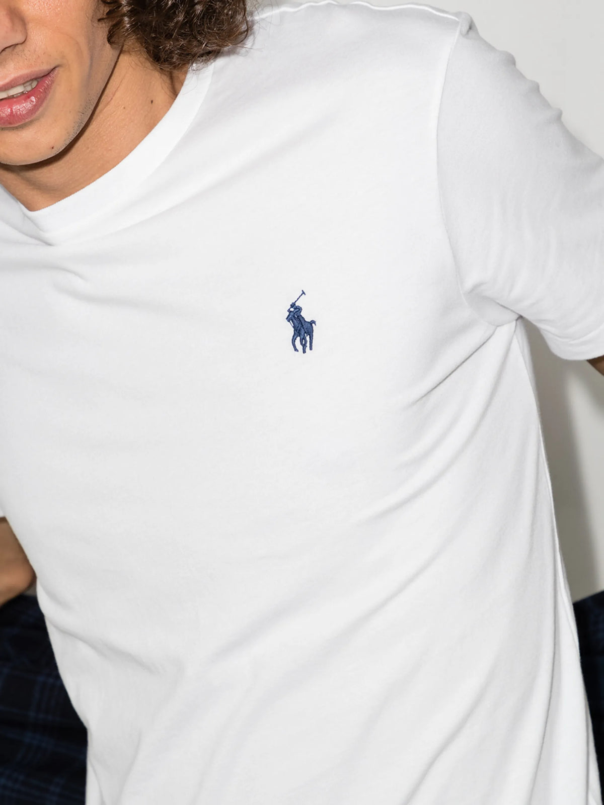 custom slim-fit jersey crewneck T-Shirt