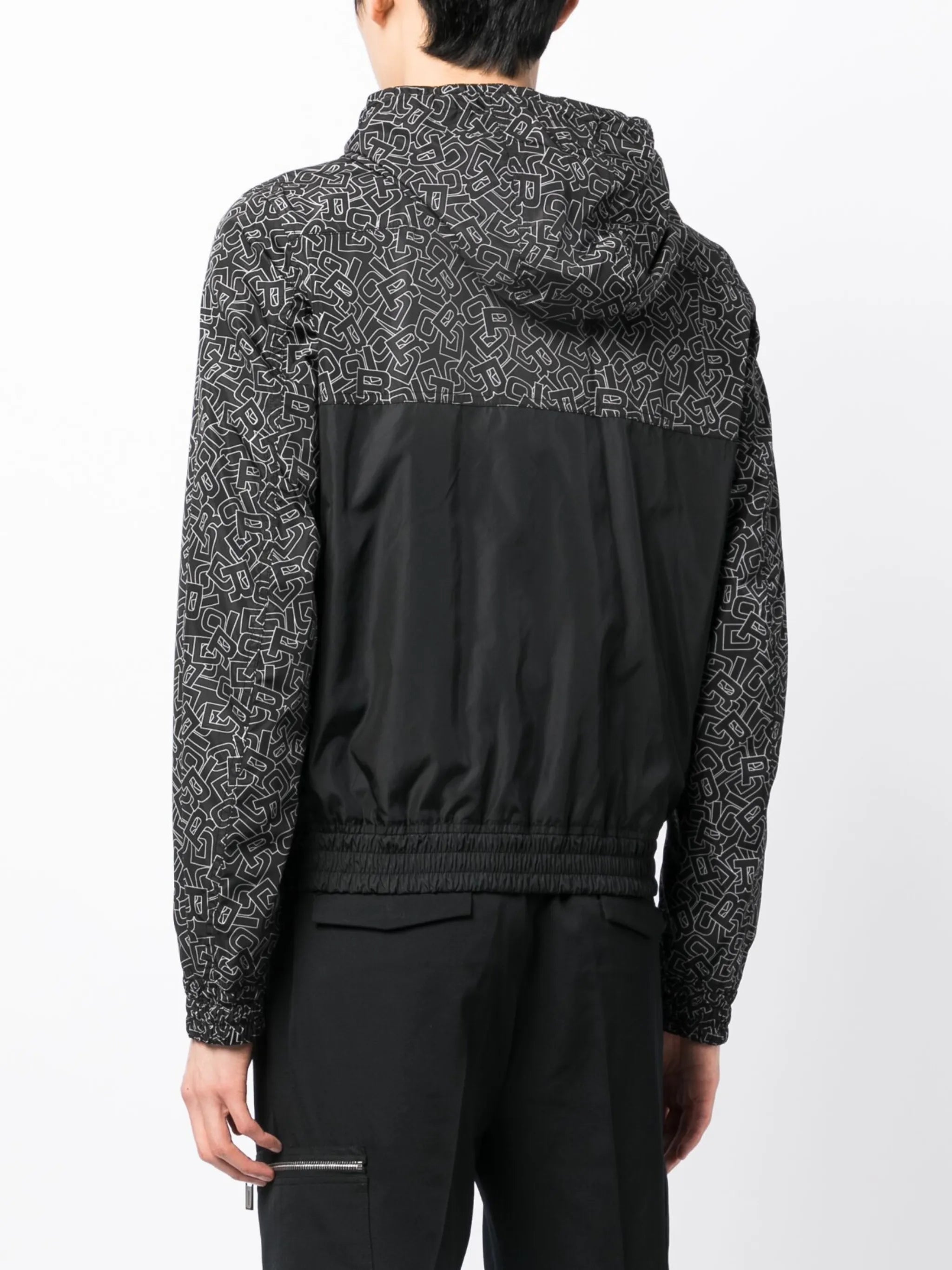 logo-print jacket