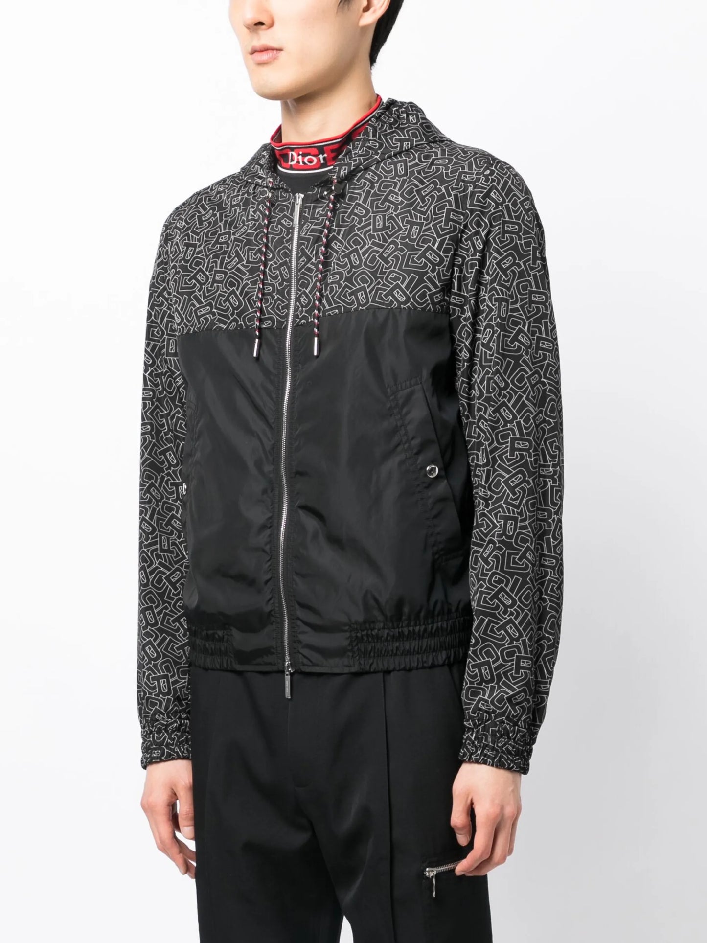 logo-print jacket