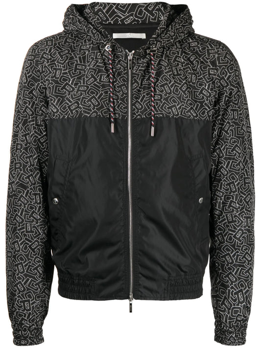 logo-print jacket
