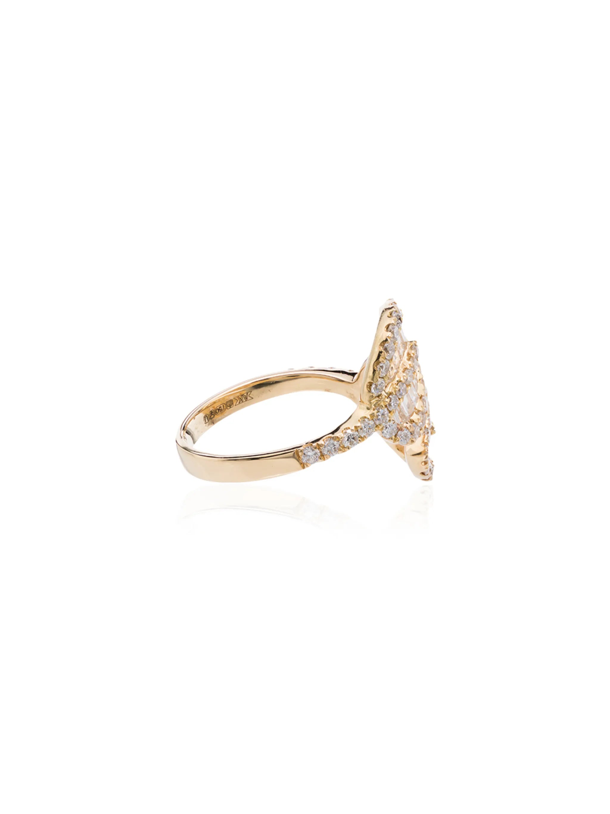 Wrap Leaf ring