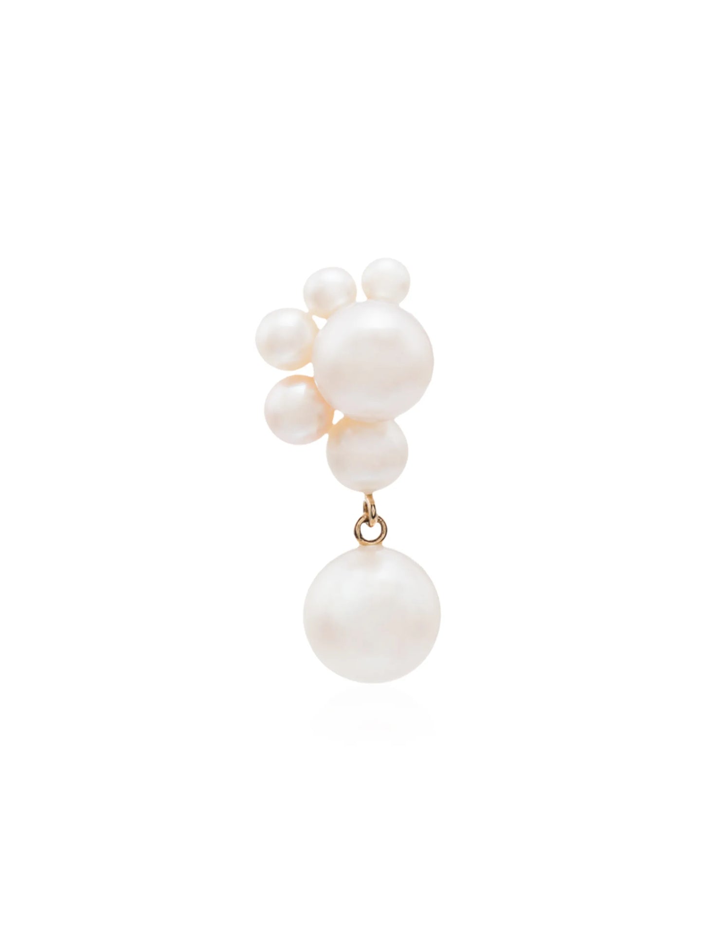 Federico large pearl single earring
