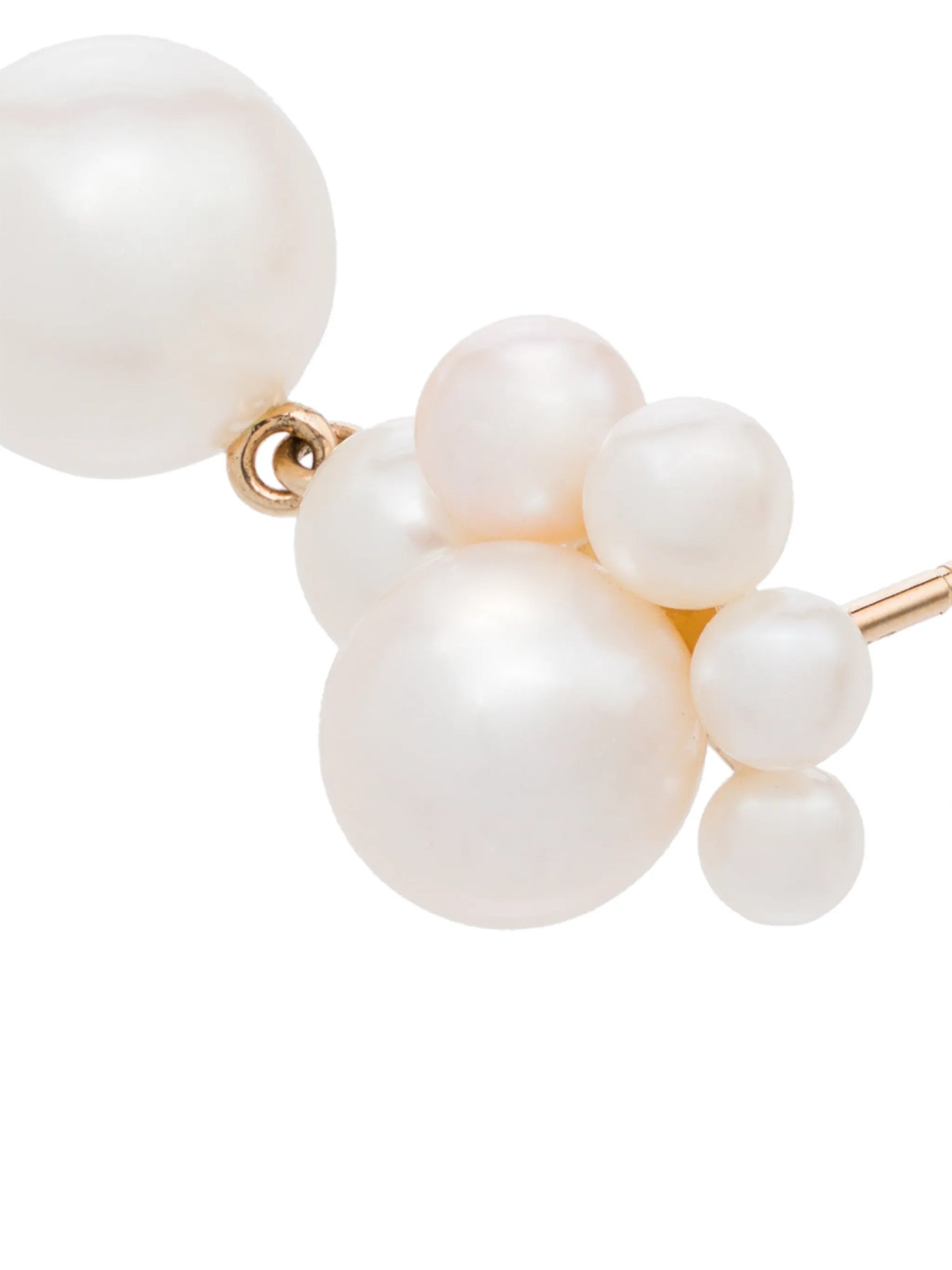 Federico large pearl single earring