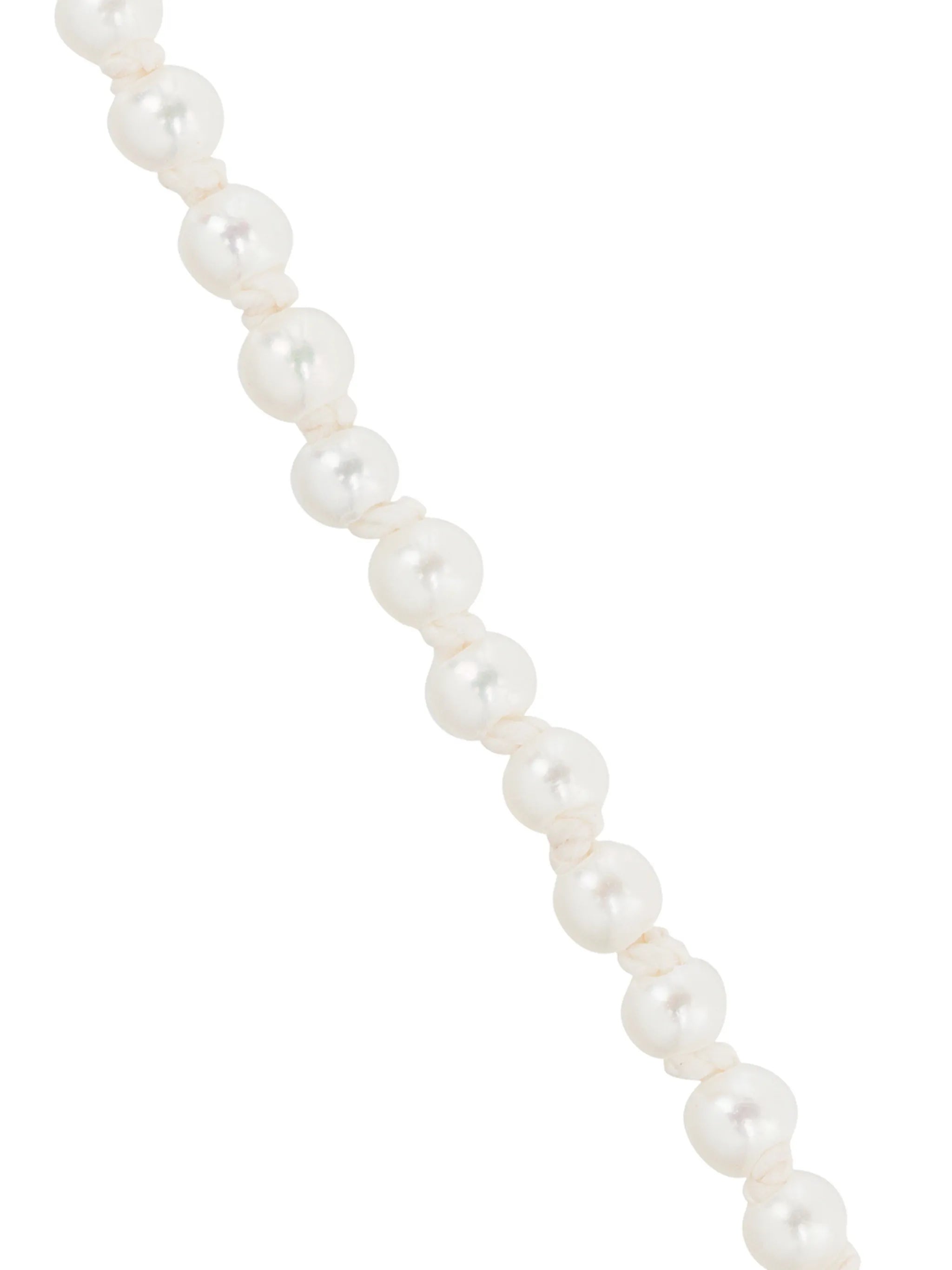 14kt gold pearl necklace