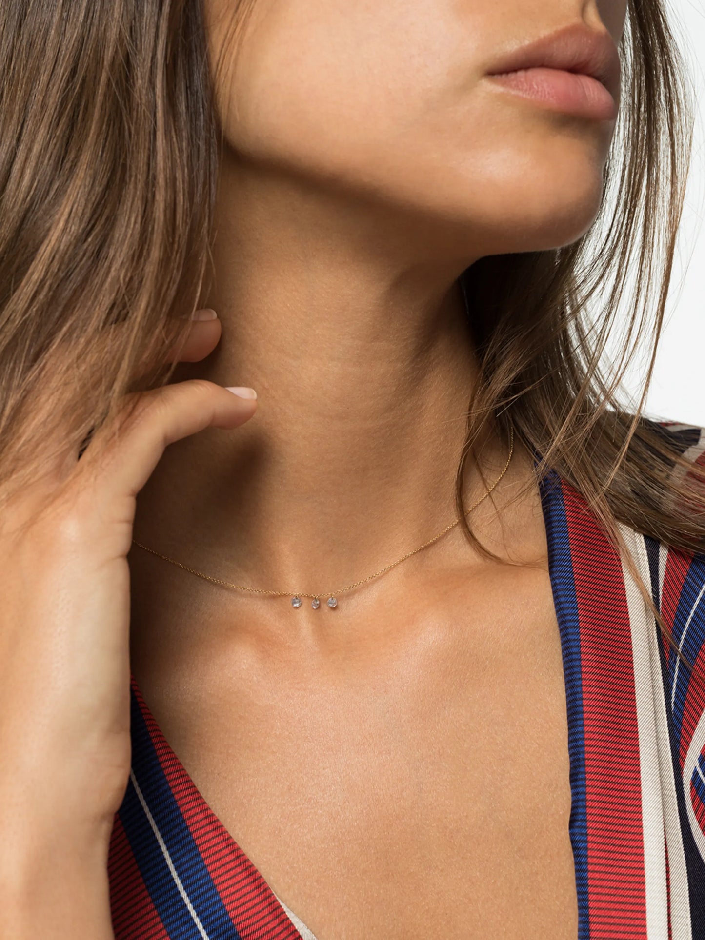 Danaé diamond necklace
