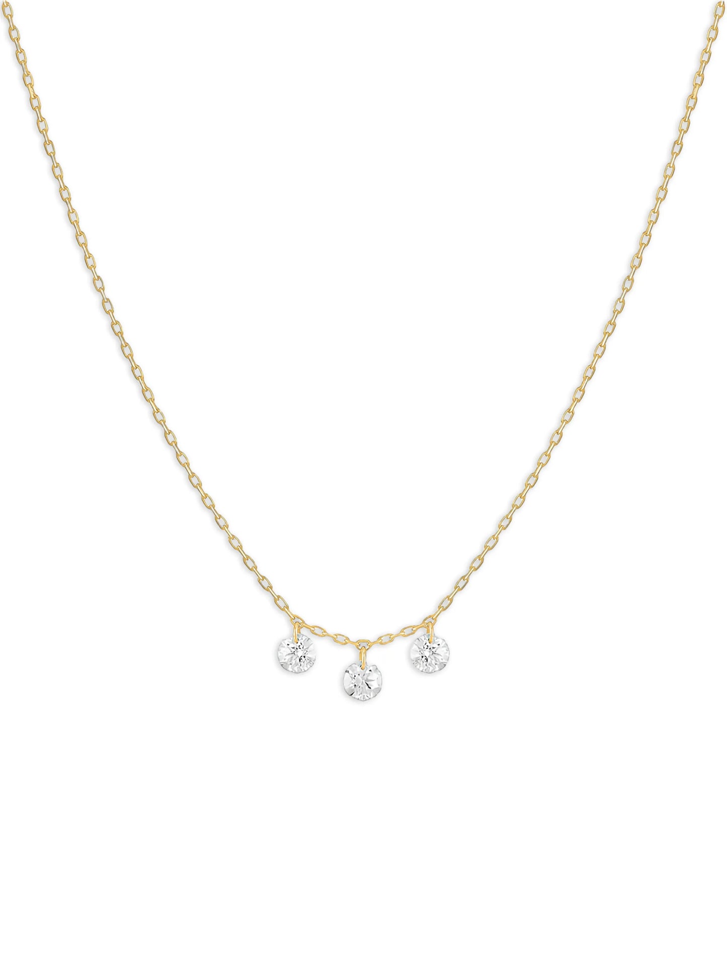 Danaé diamond necklace