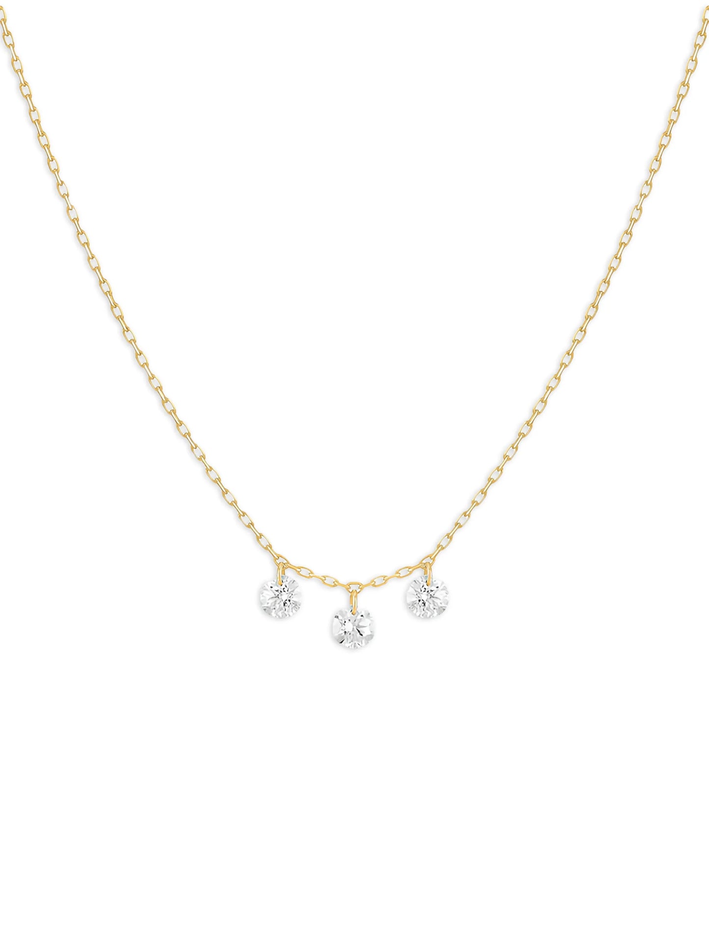 Danaé diamond necklace