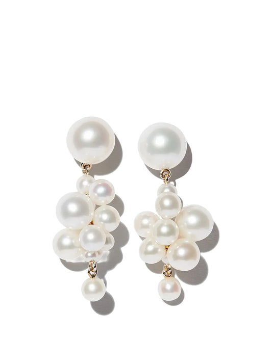 Botticelli pearl drop earrings