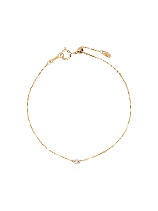 18kt yellow gold and diamond Danaé bracelet