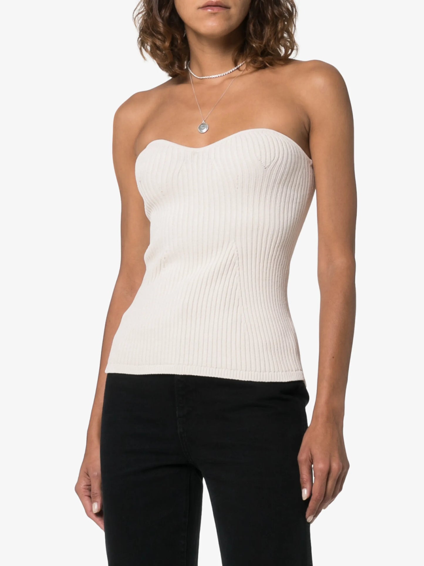 Lucie ribbed knit top