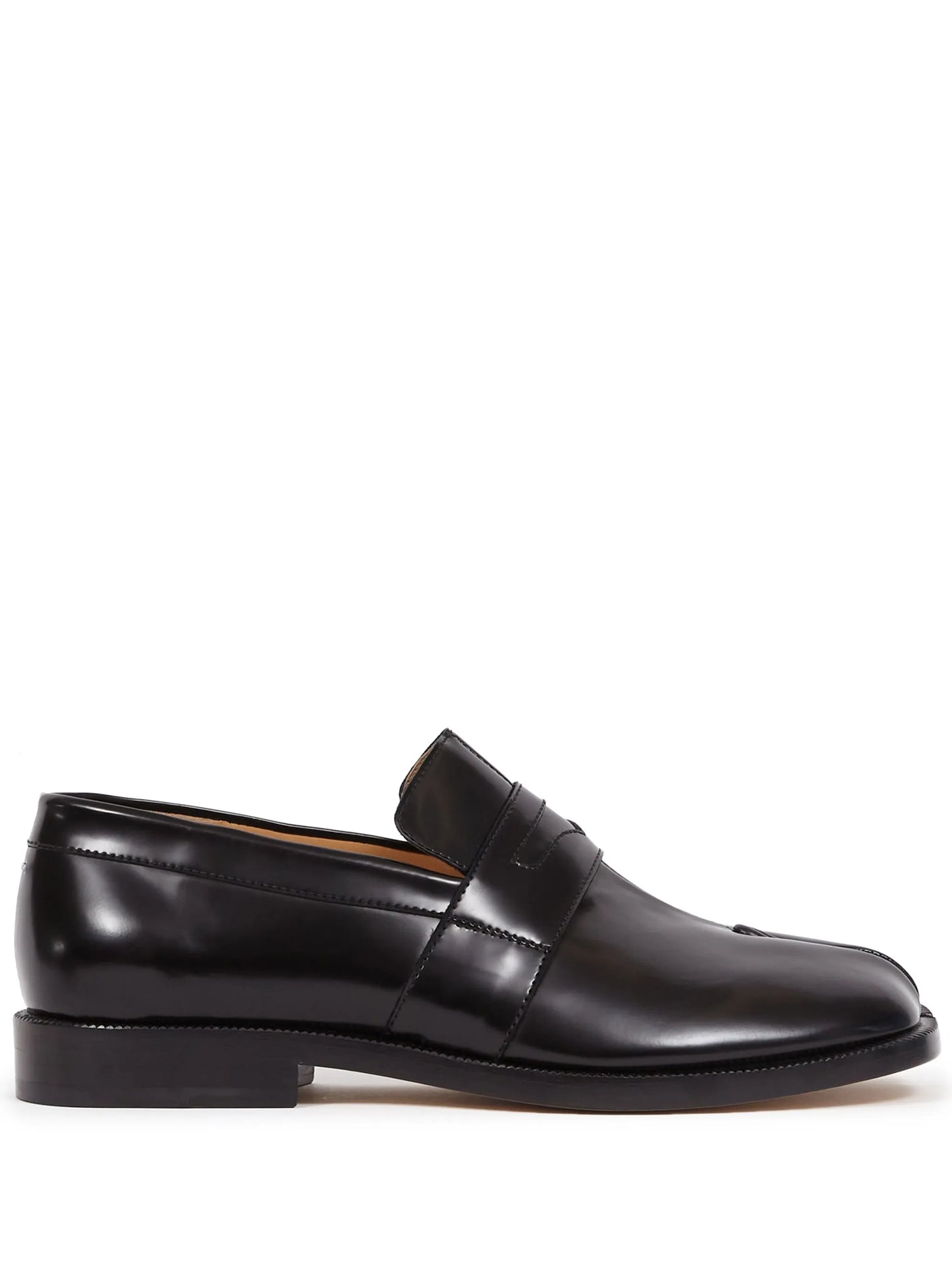 Tabi leather loafers
