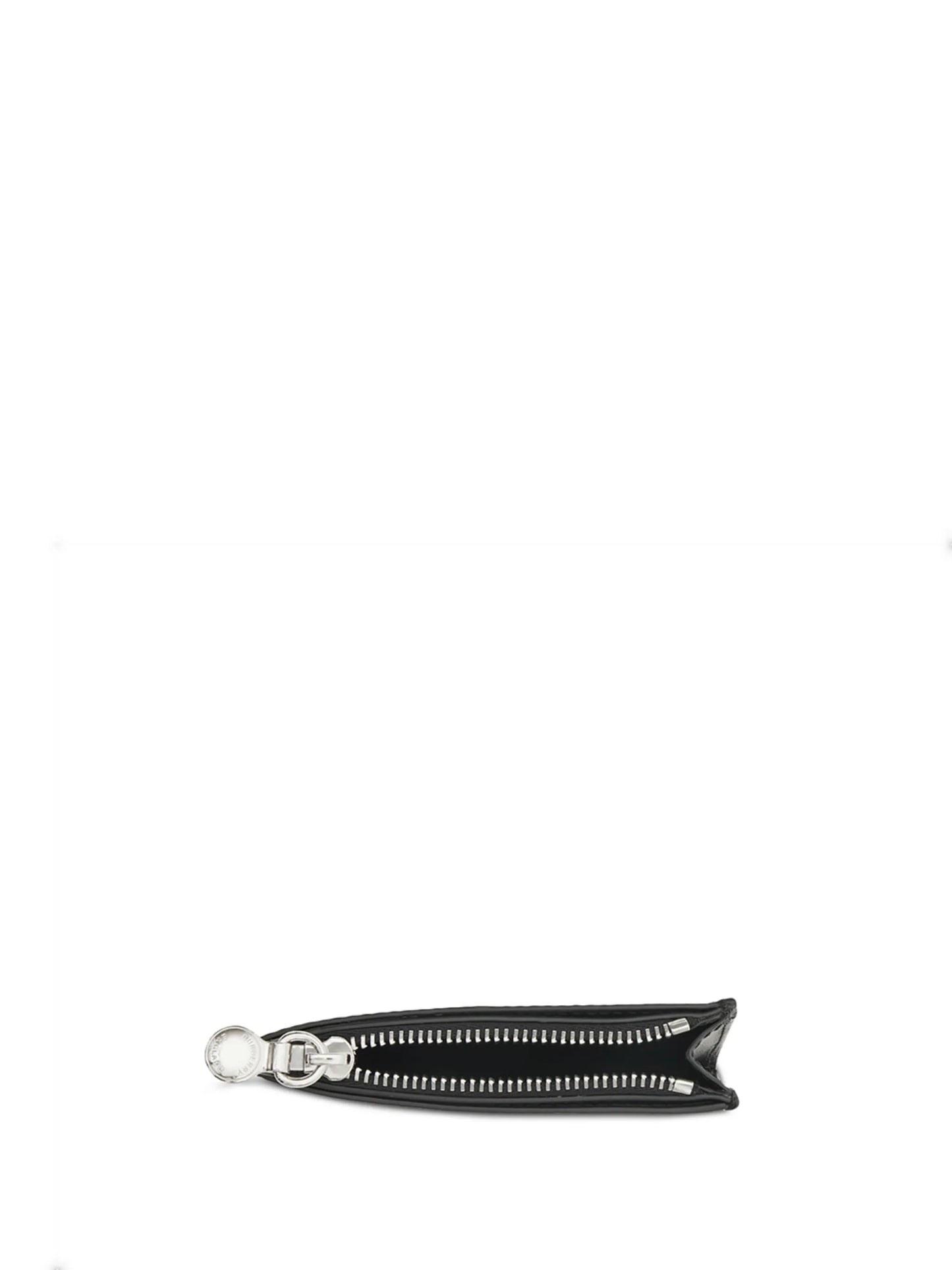 Vintage-Check leather cardholder