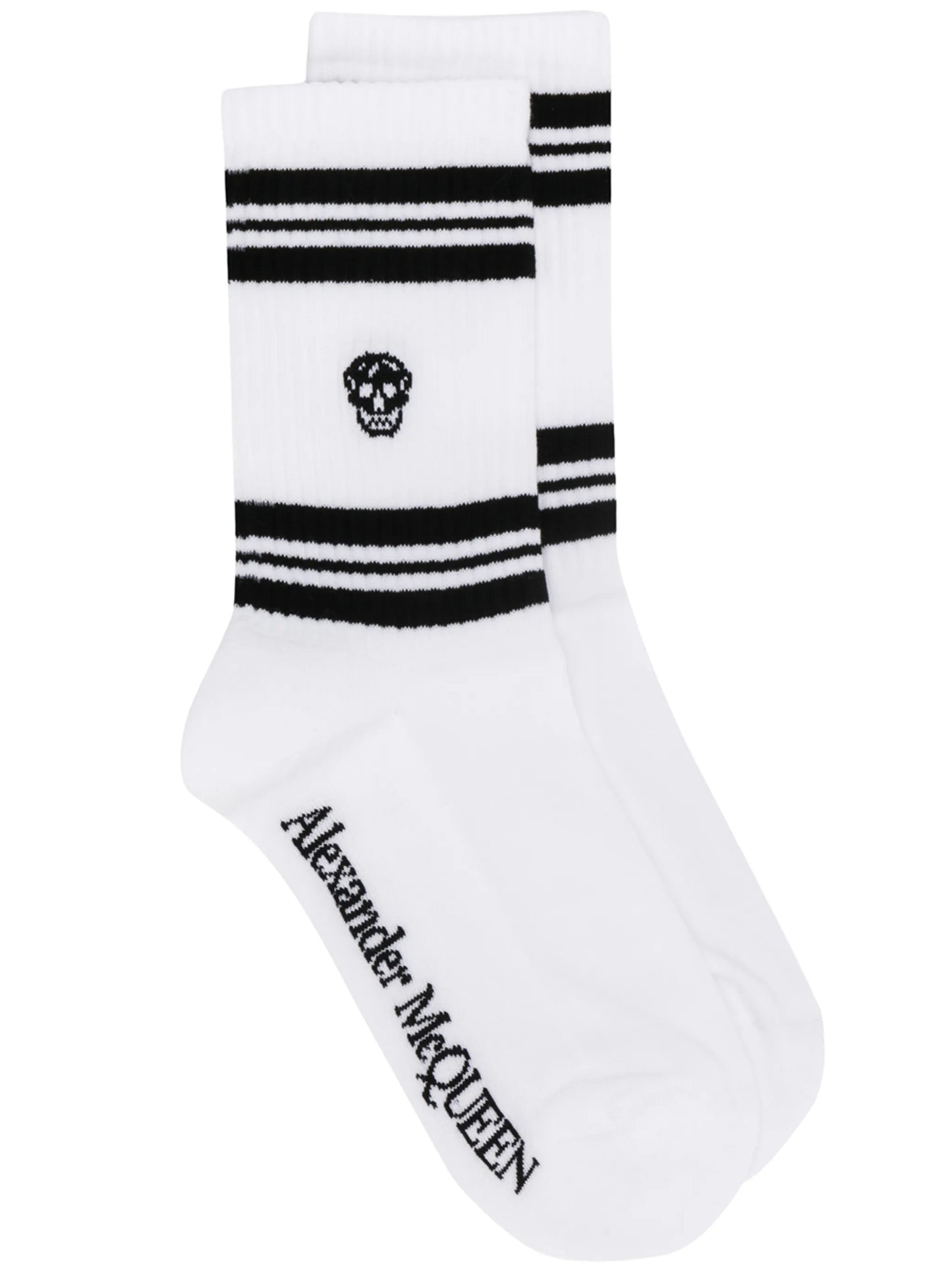 skull knitted socks