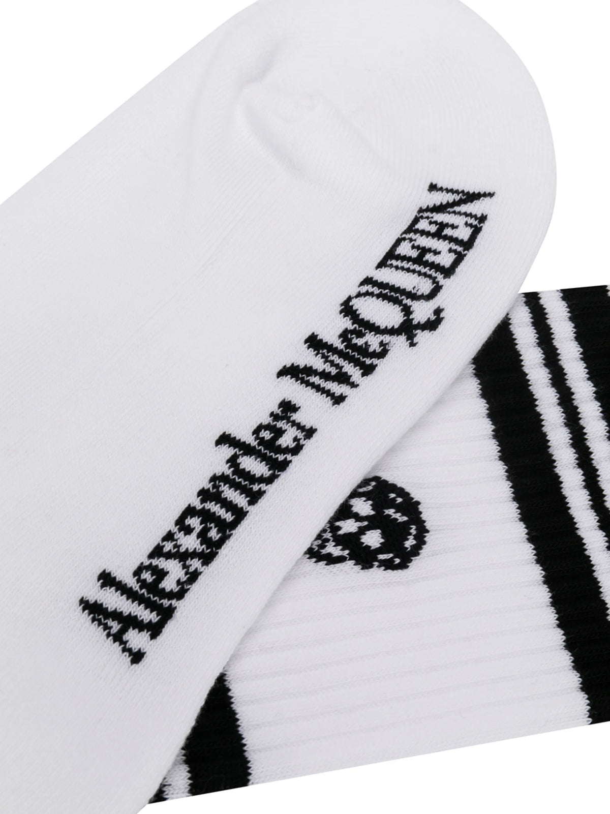 skull knitted socks