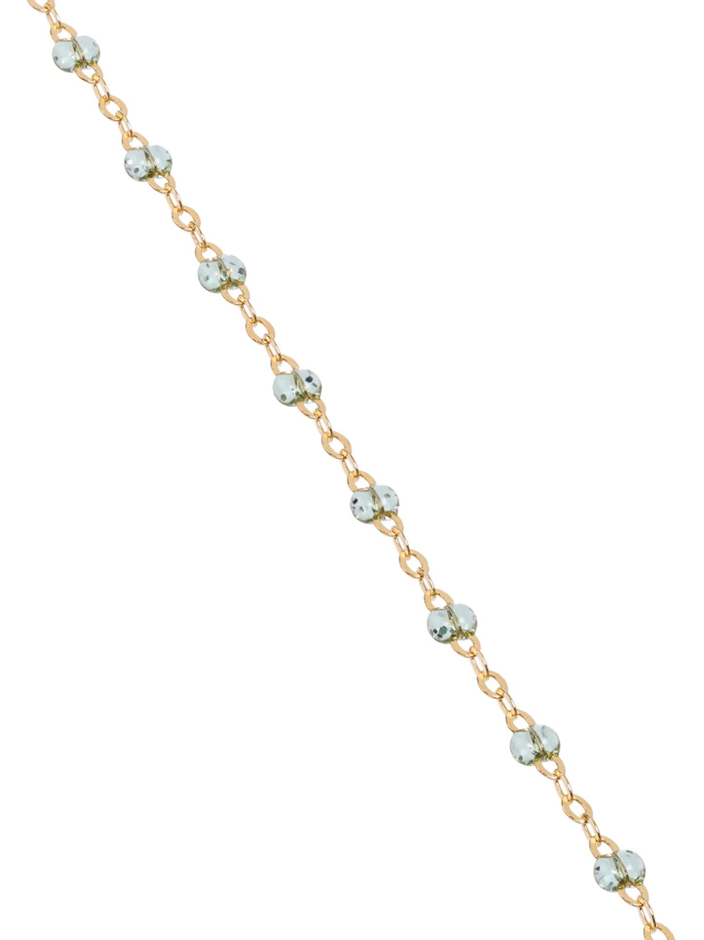 18kt yellow gold beaded bracelet