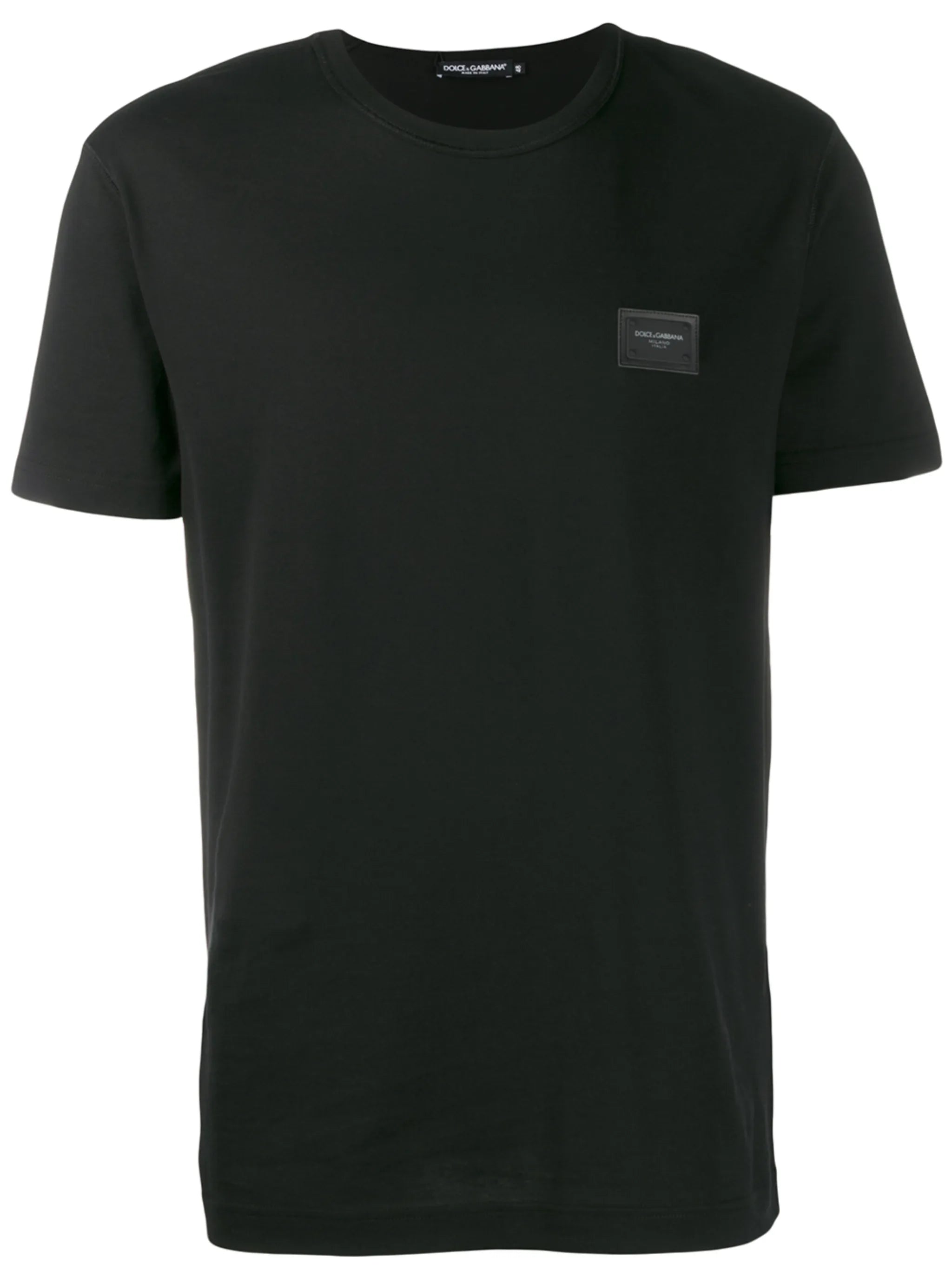 logo-tag cotton T-shirt