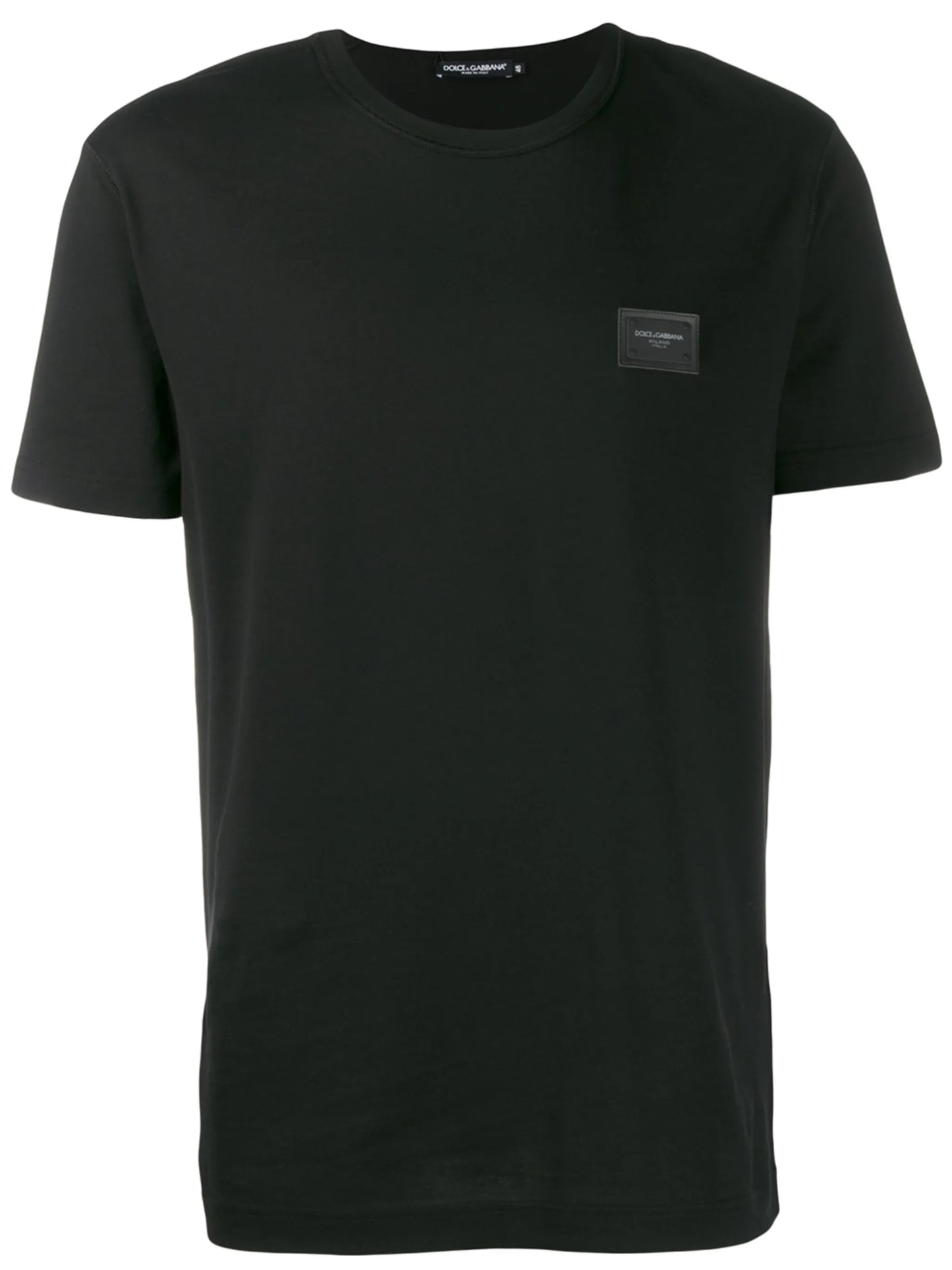 logo-tag cotton T-shirt