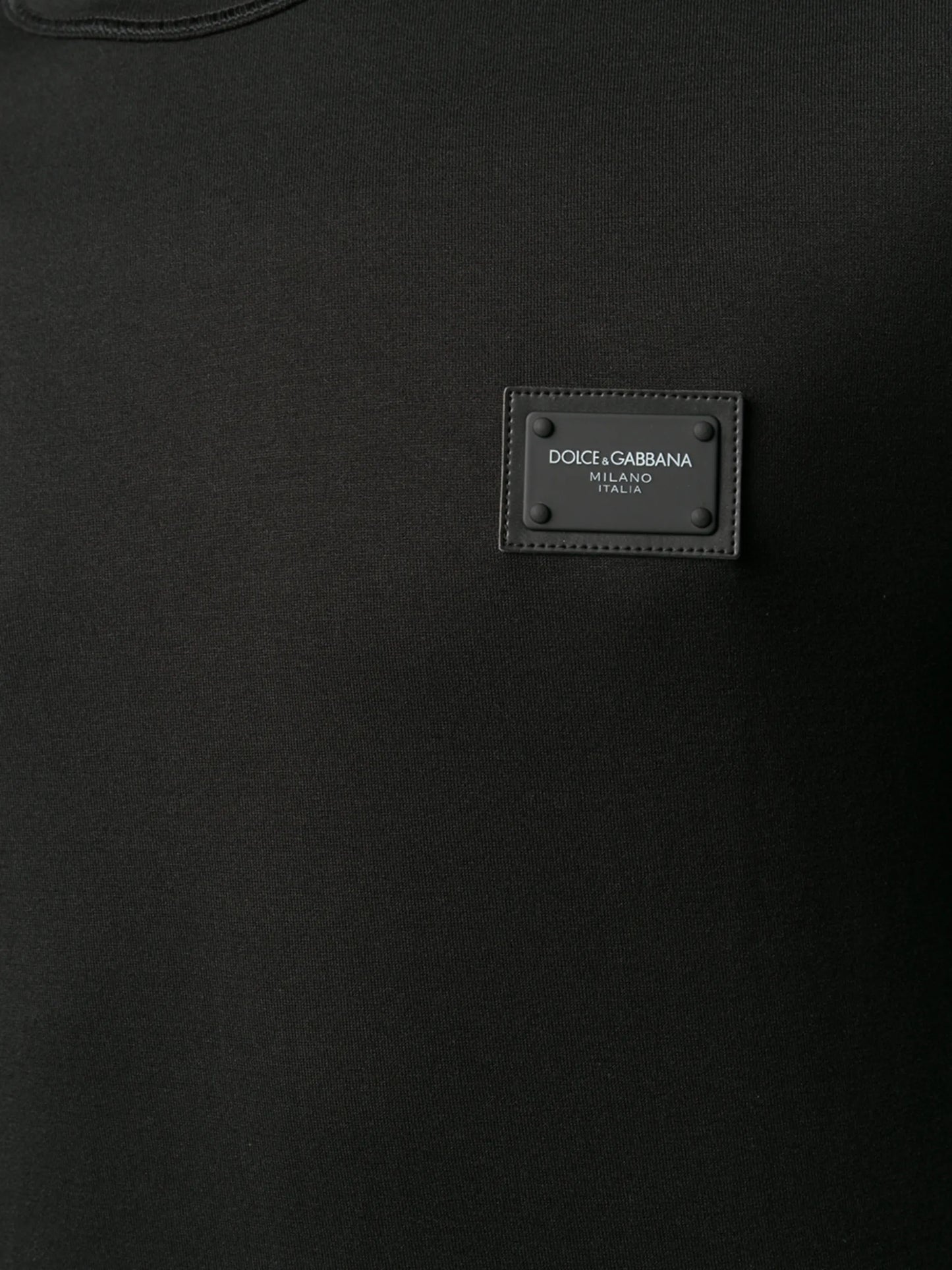 logo-tag cotton T-shirt