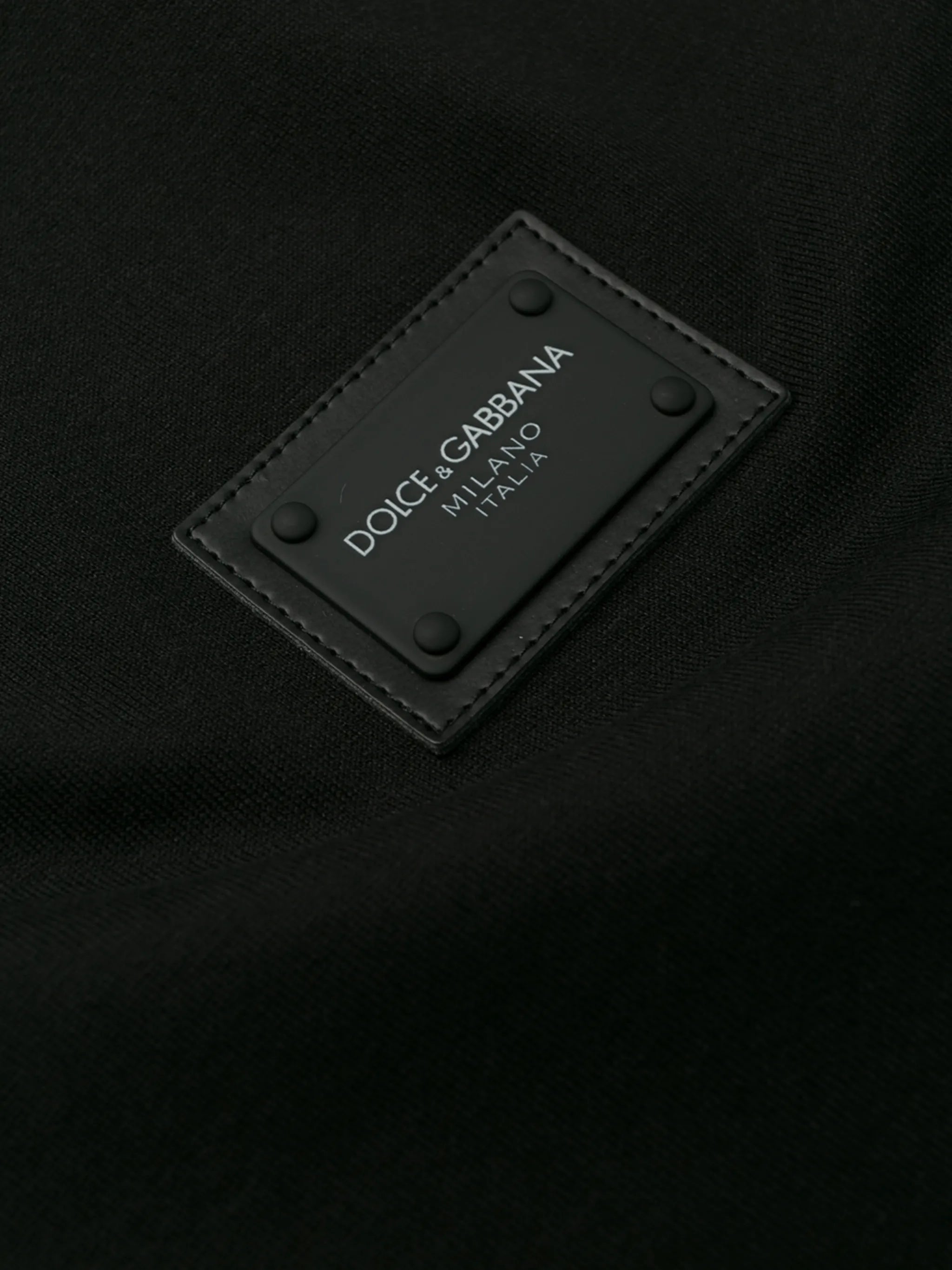 logo-tag cotton T-shirt