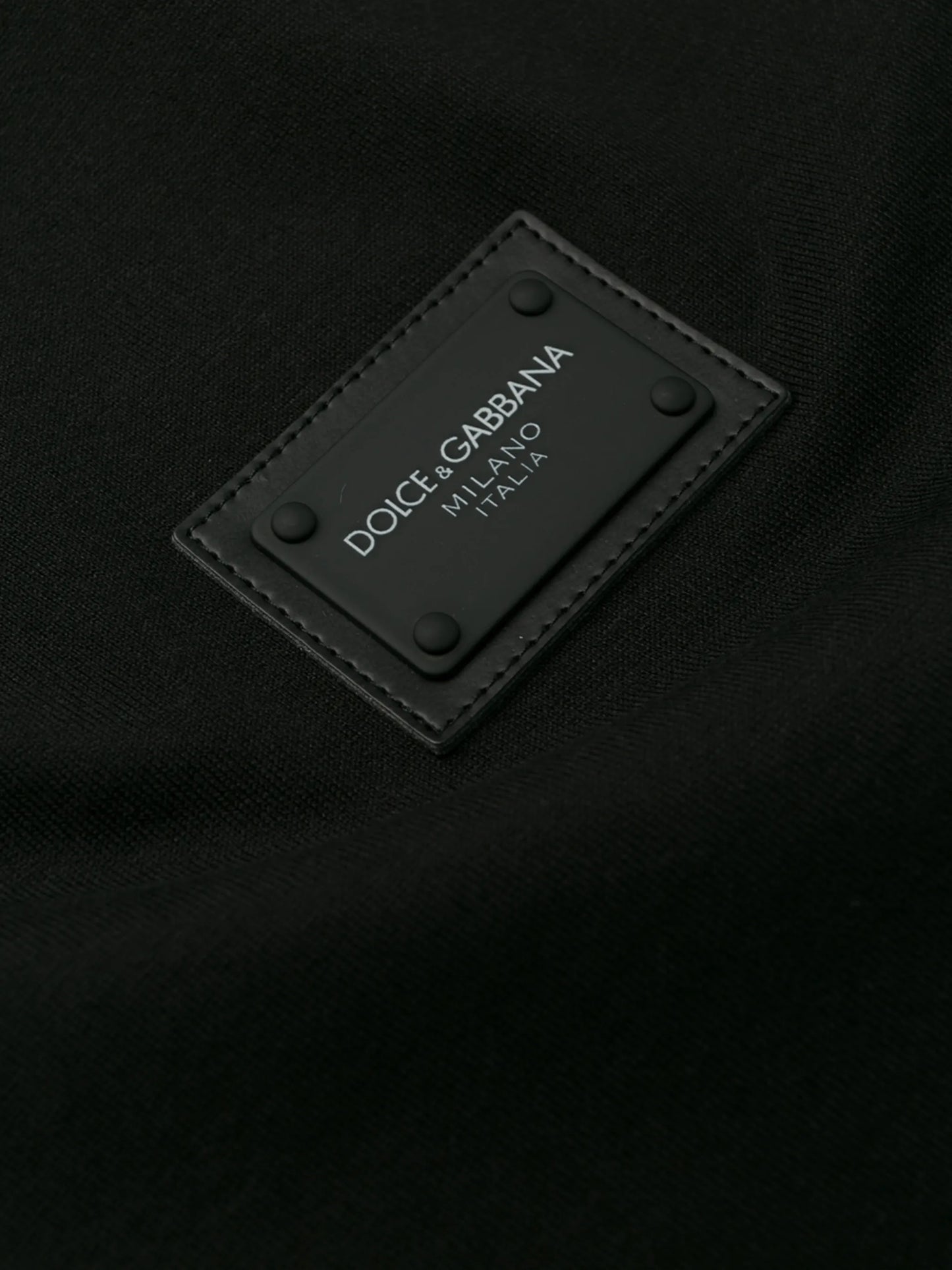 logo-tag cotton T-shirt