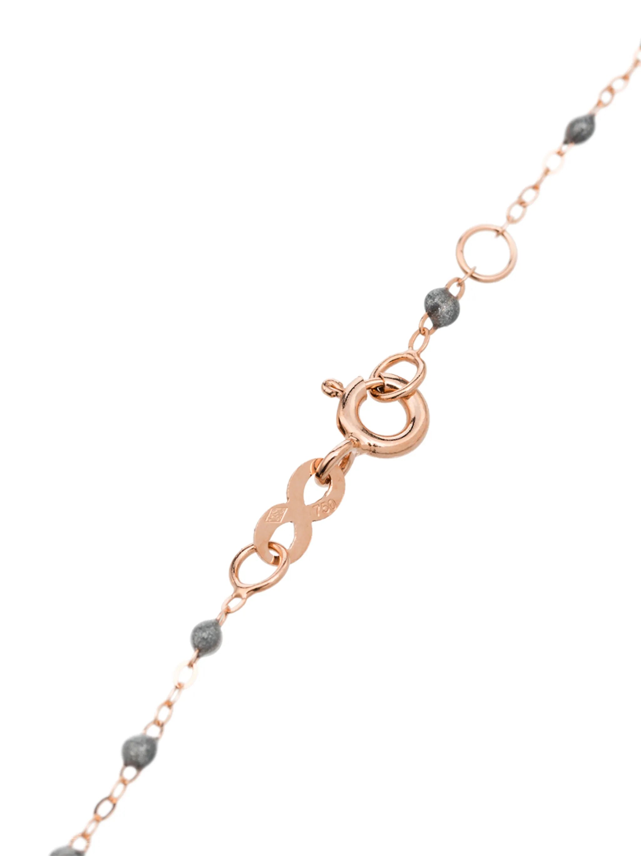 18kt gold beaded bracelet