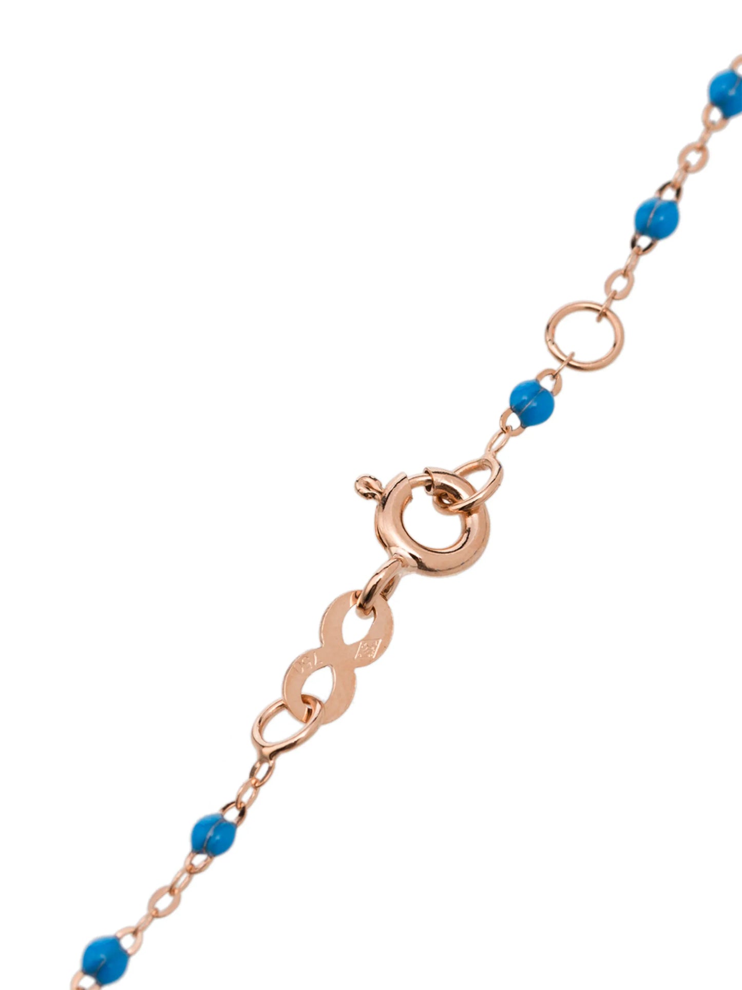 18kt rose gold beaded bracelet
