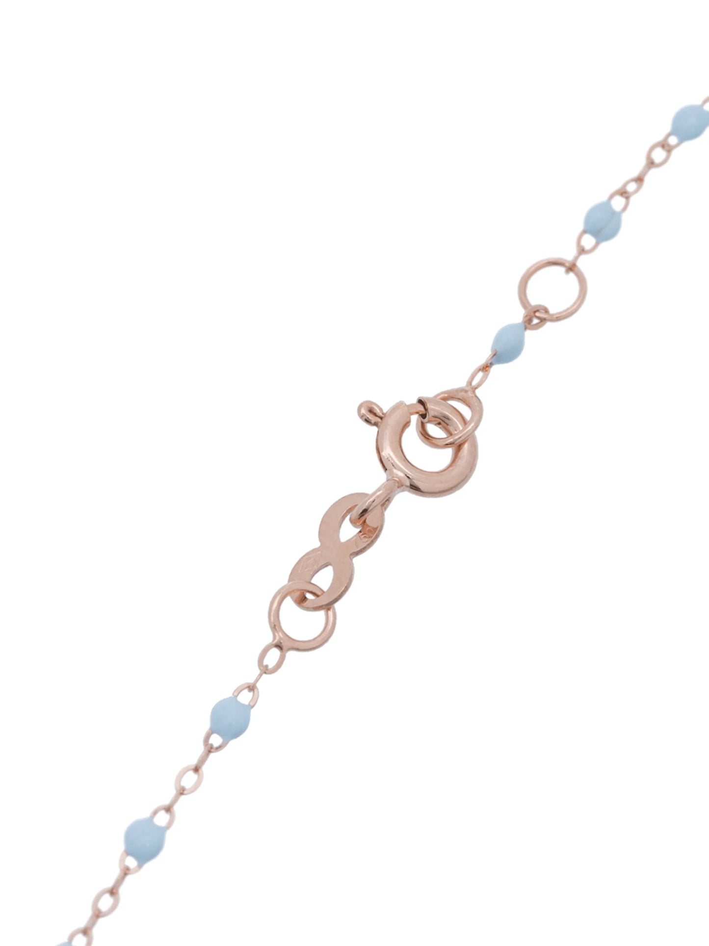 18kt rose gold beaded bracelet