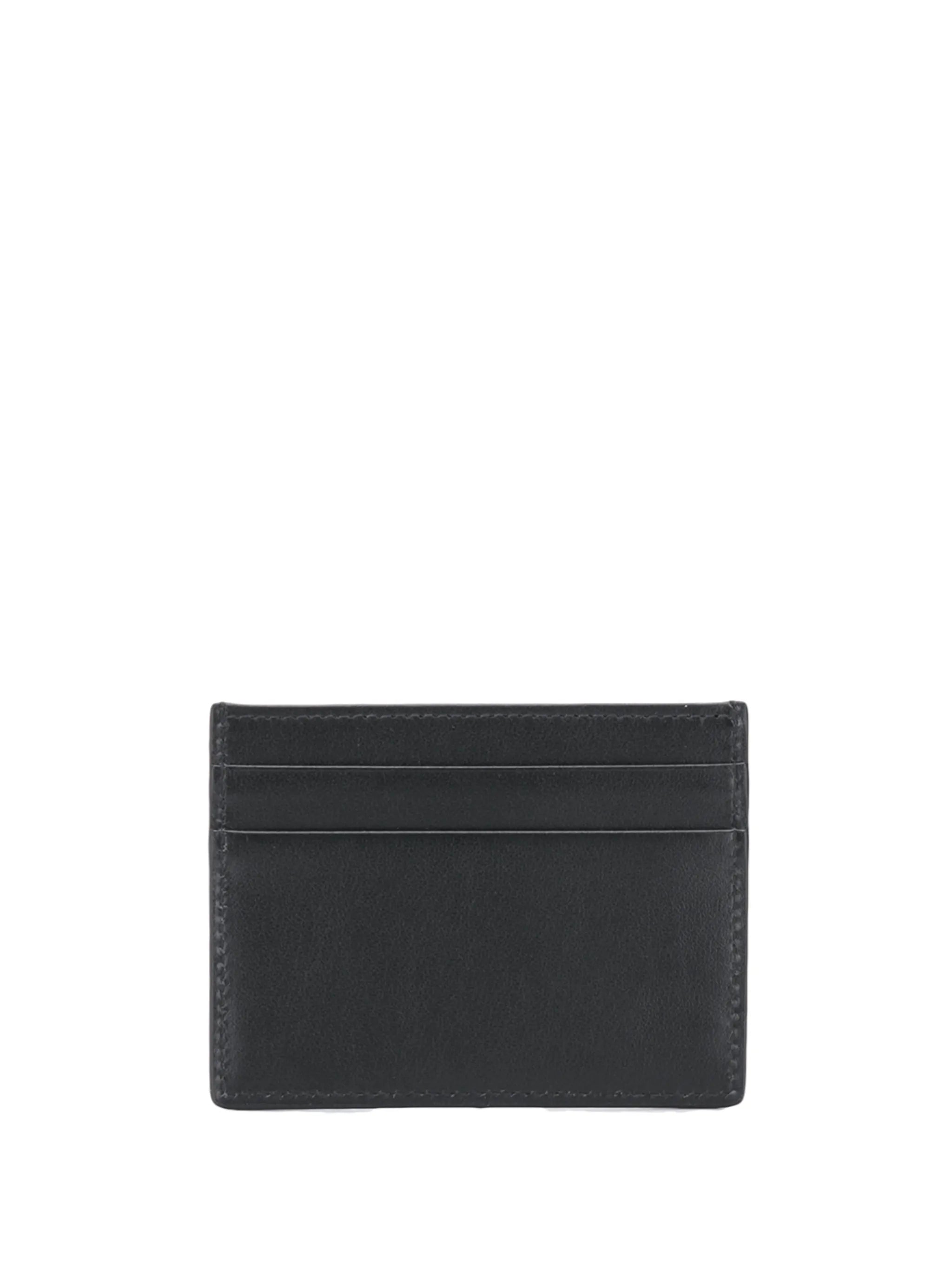 logo-print cardholder