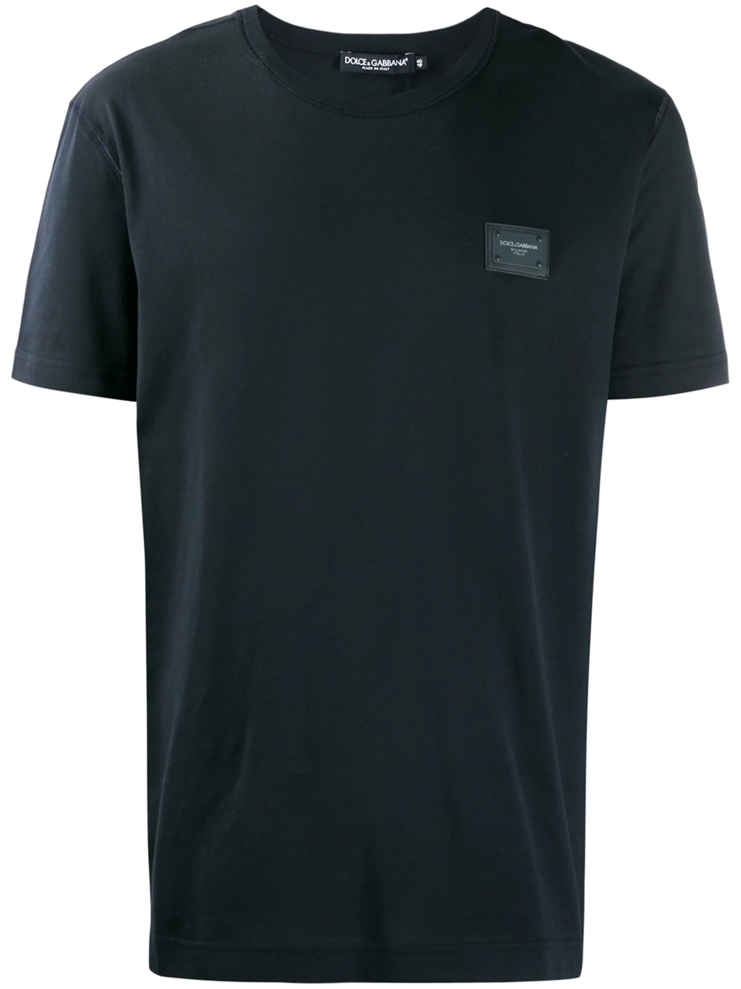 logo-tag cotton T-shirt