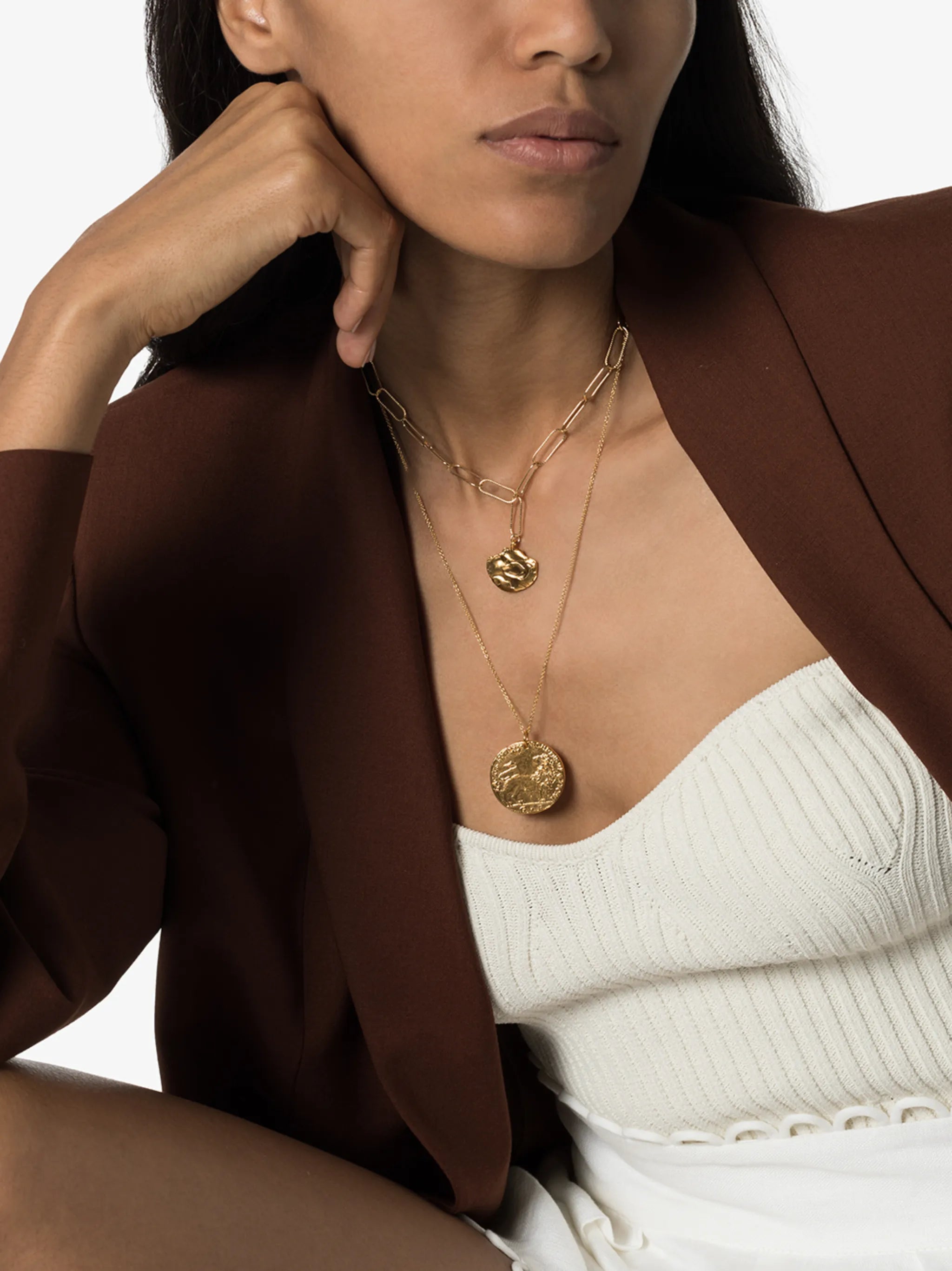 Paolo and Francesca pendant necklace