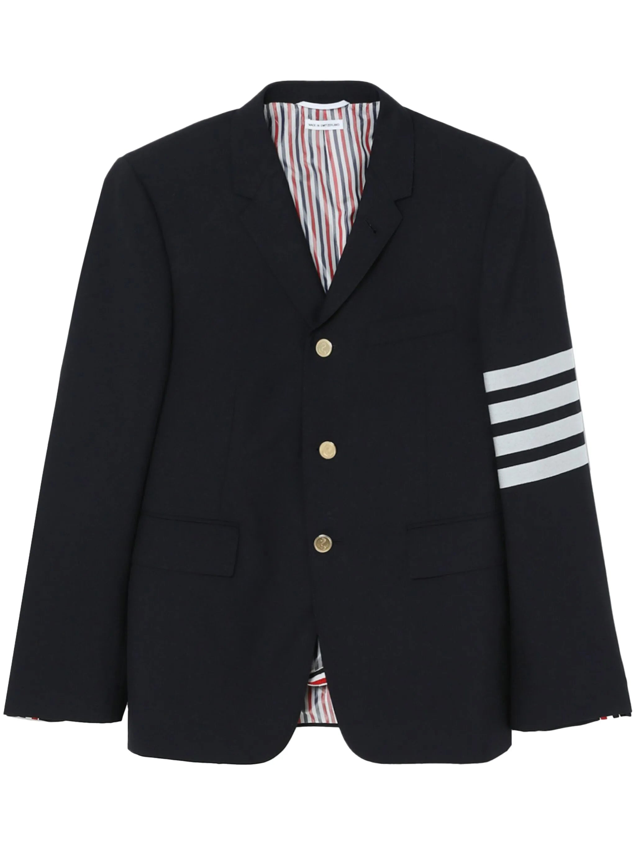 4-Bar stripe single-breasted blazer