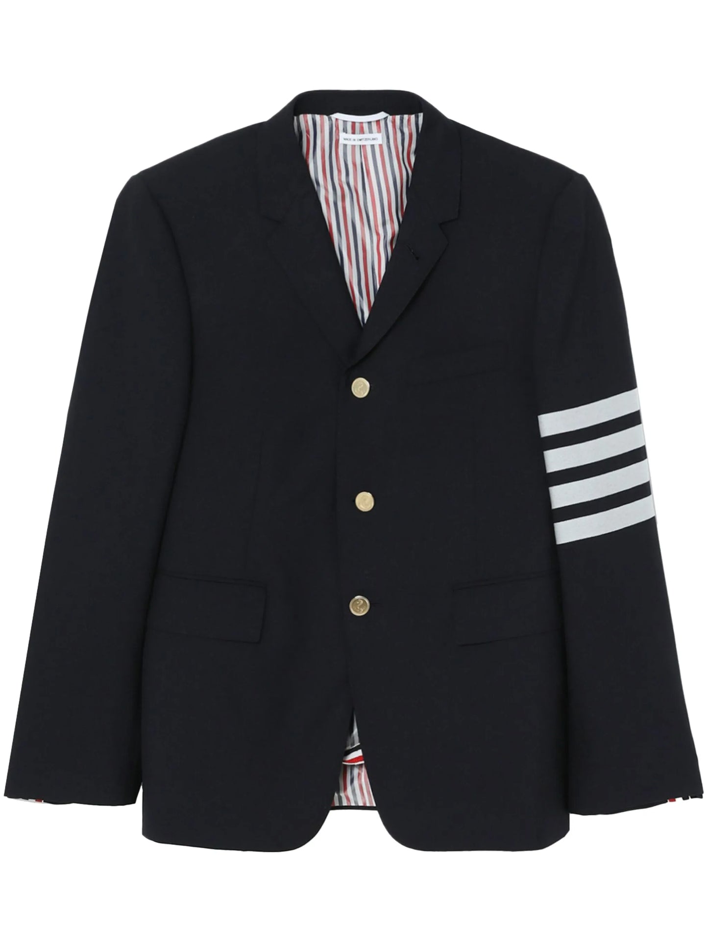 4-Bar stripe single-breasted blazer