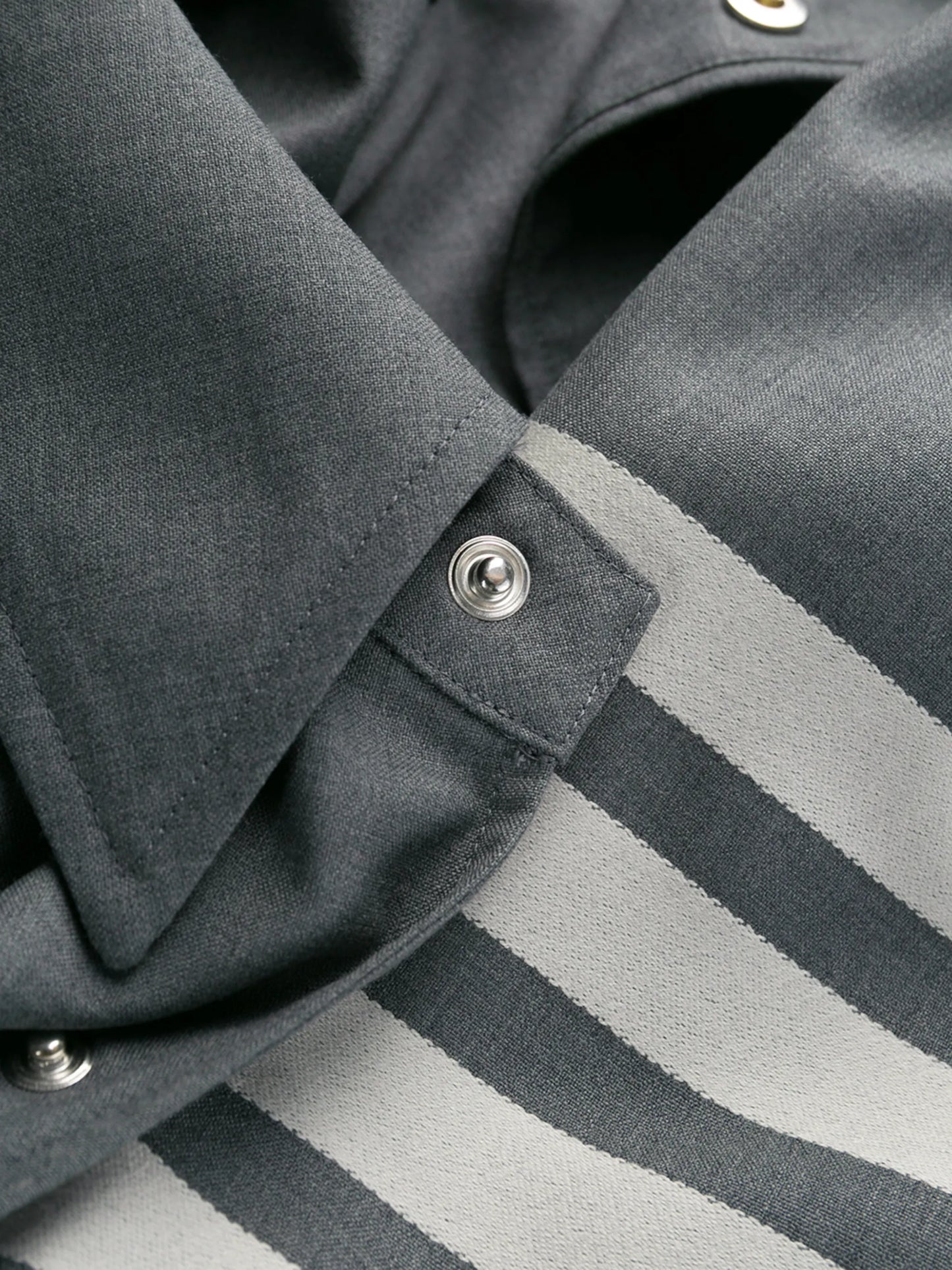 snap front shirt jacket