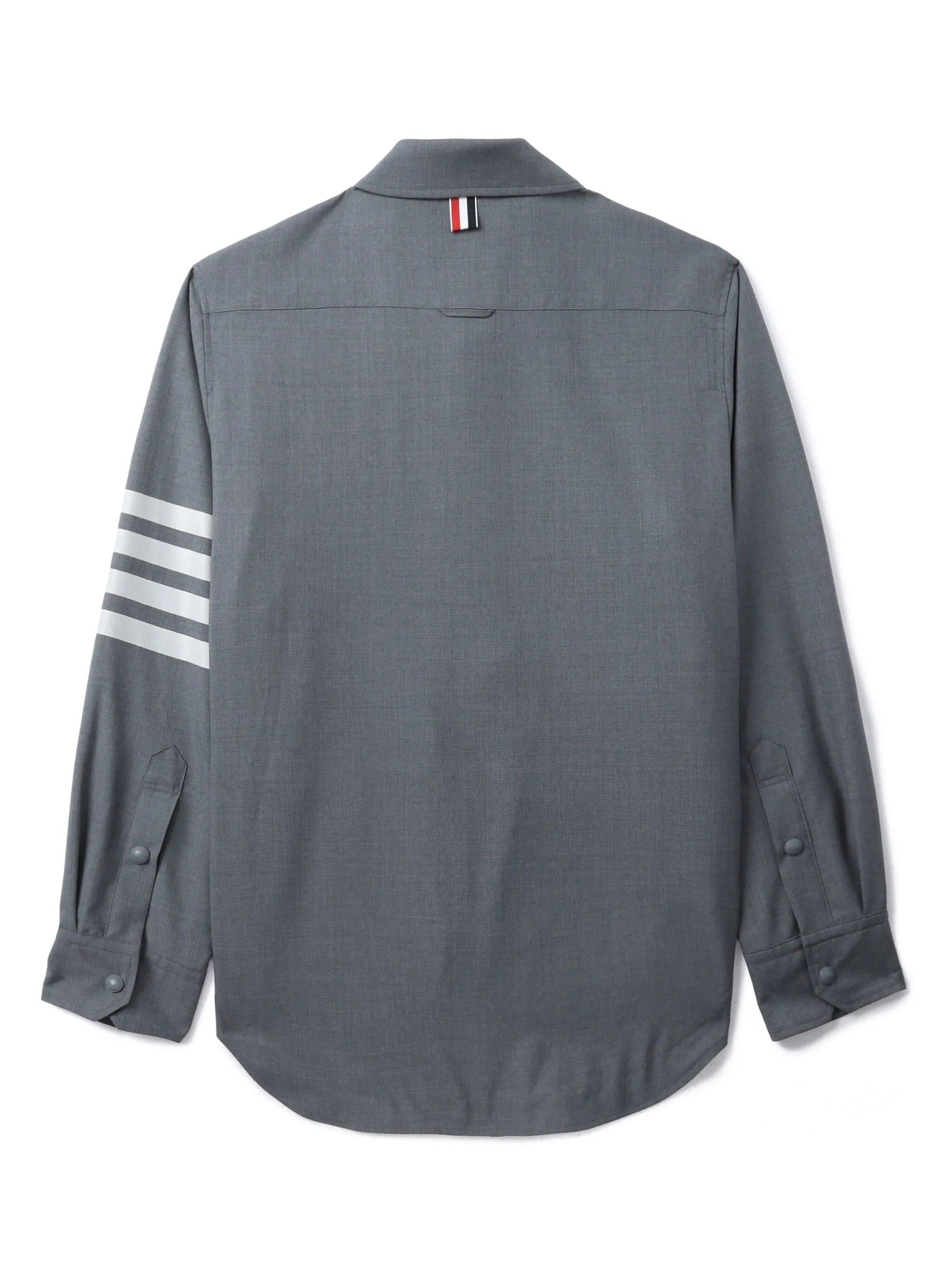 snap front shirt jacket