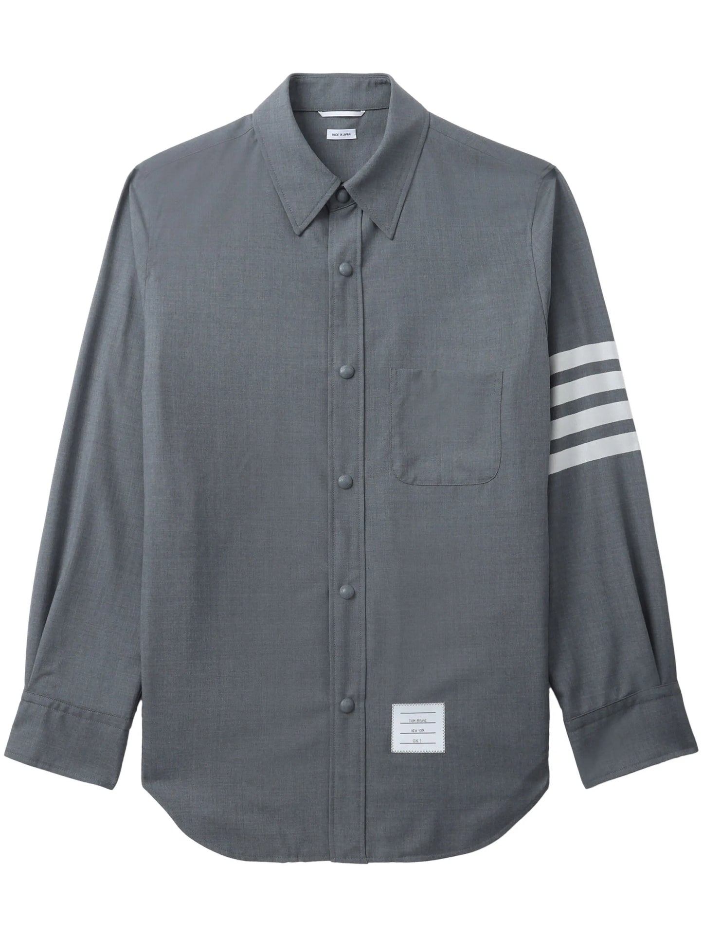 snap front shirt jacket