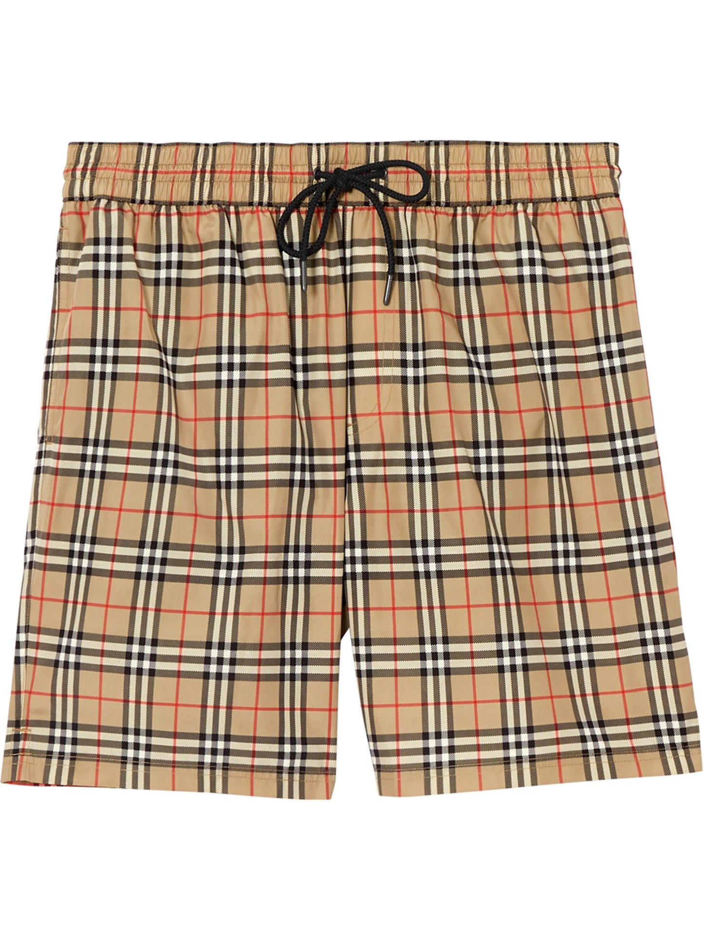 Vintage Check print swim shorts