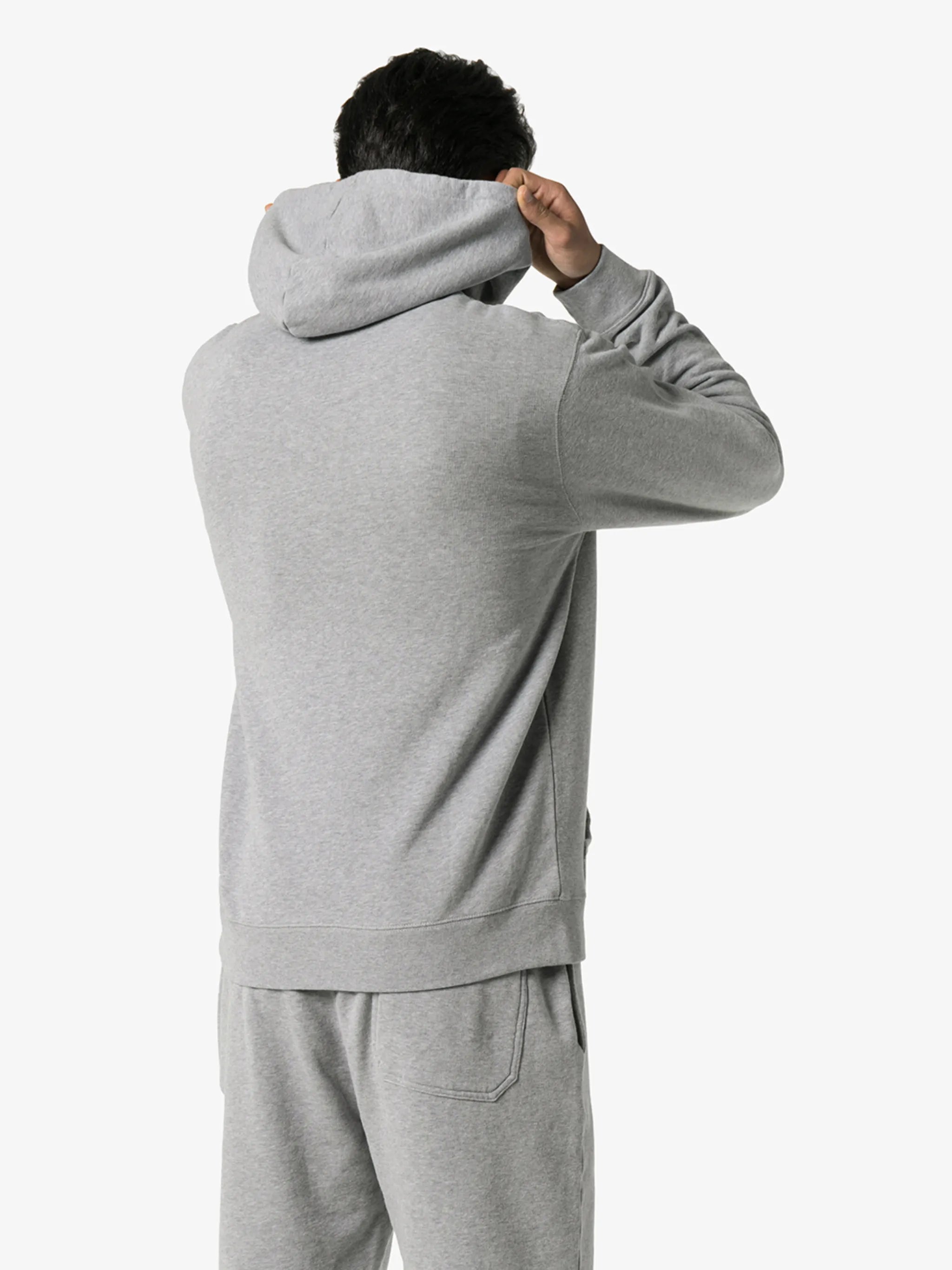Overhead loopback hoodie