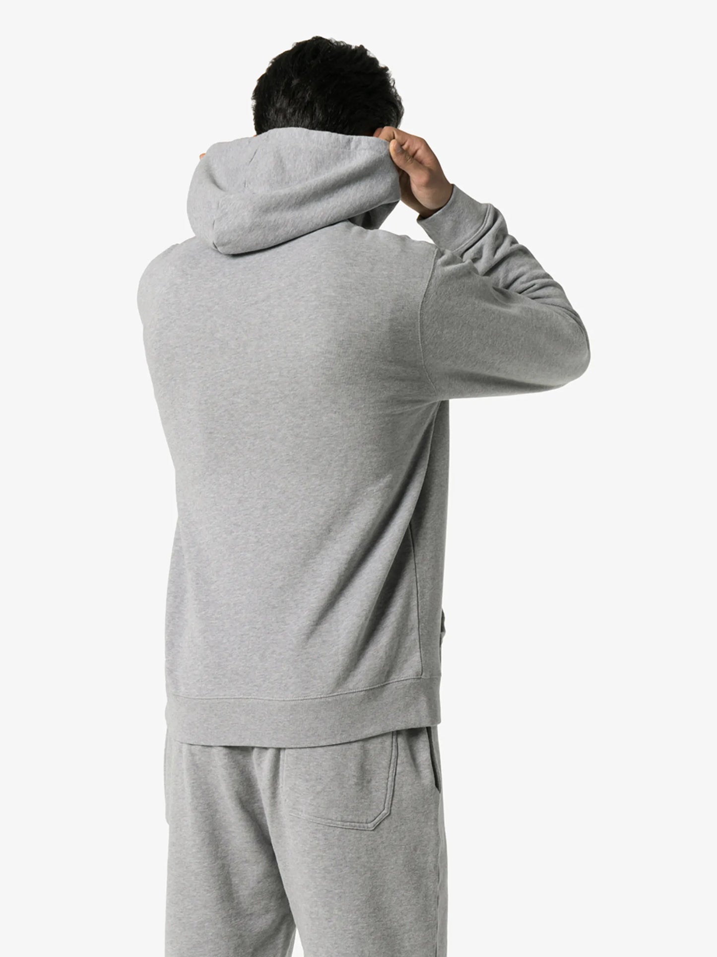 Overhead loopback hoodie