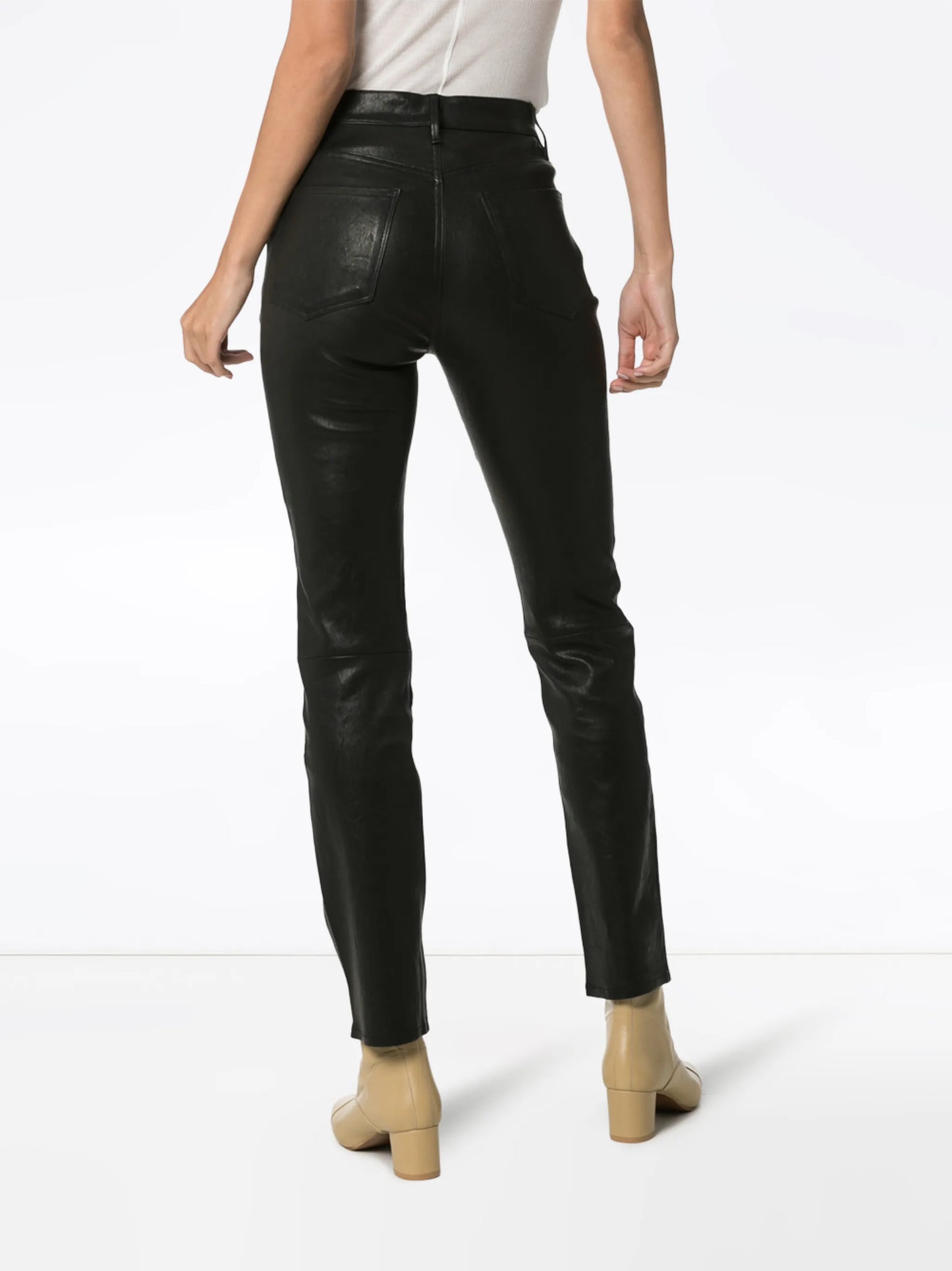 Le Sylvie skinny leather trousers