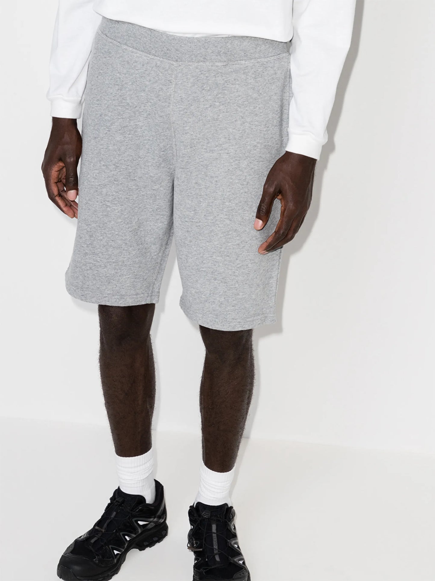 loopback jersey shorts