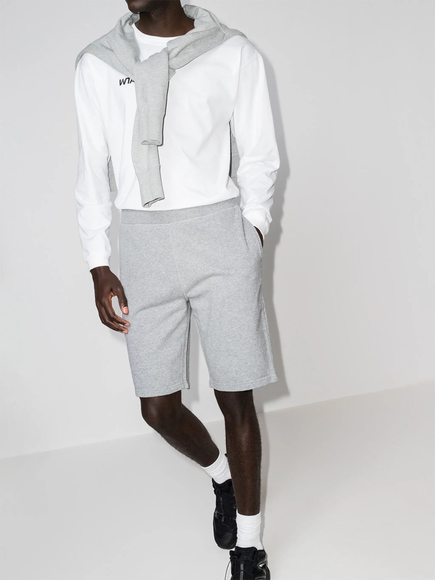 loopback jersey shorts