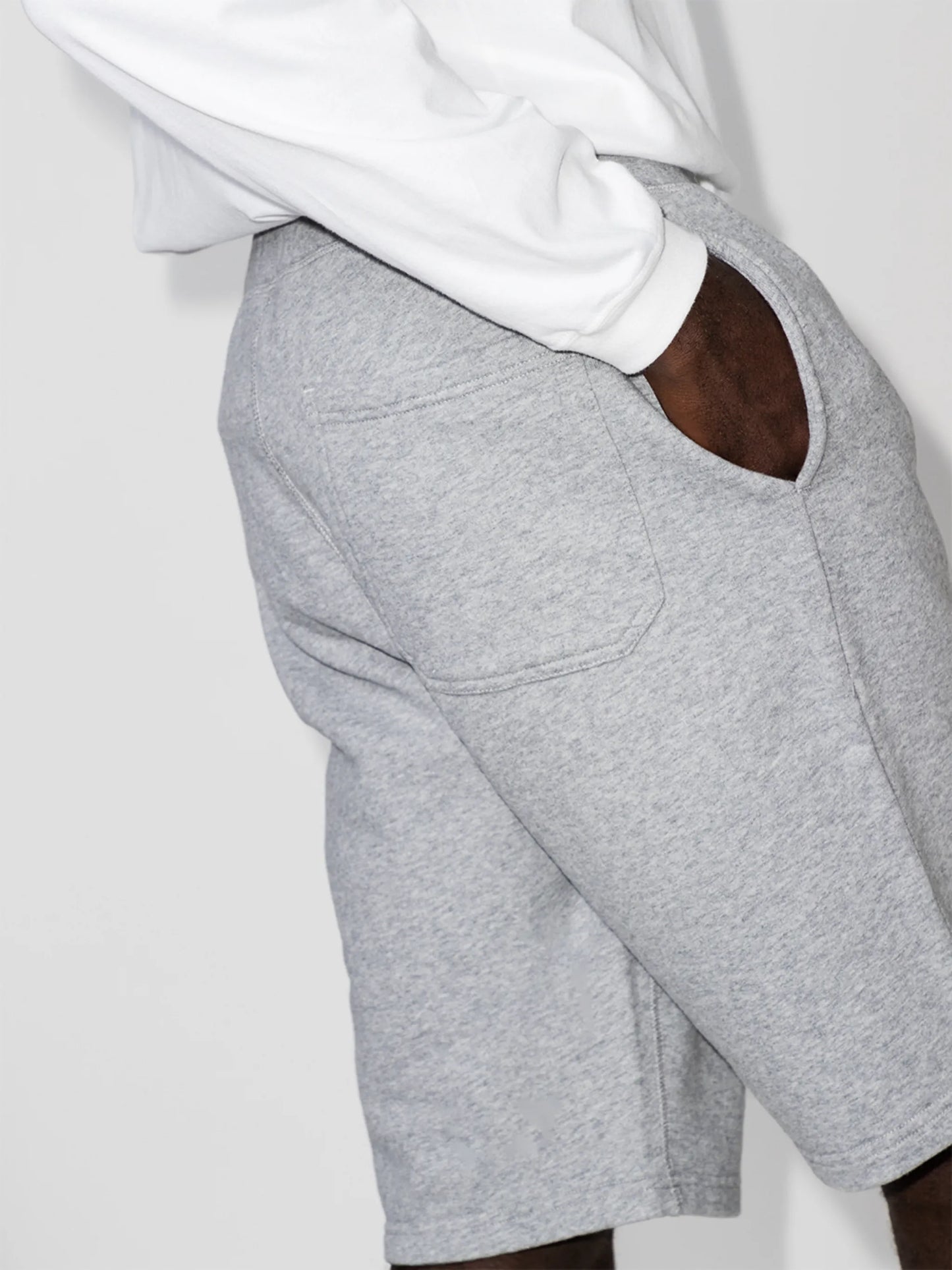 loopback jersey shorts