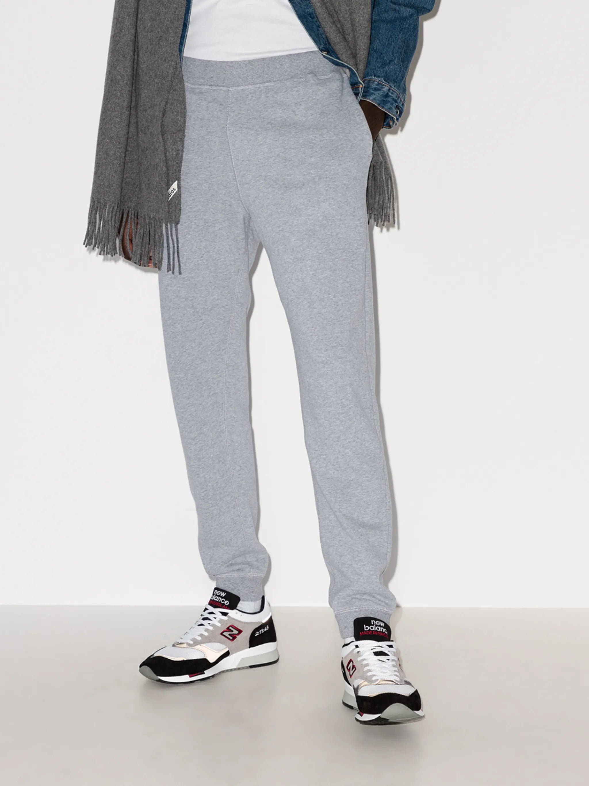 loopback track pants