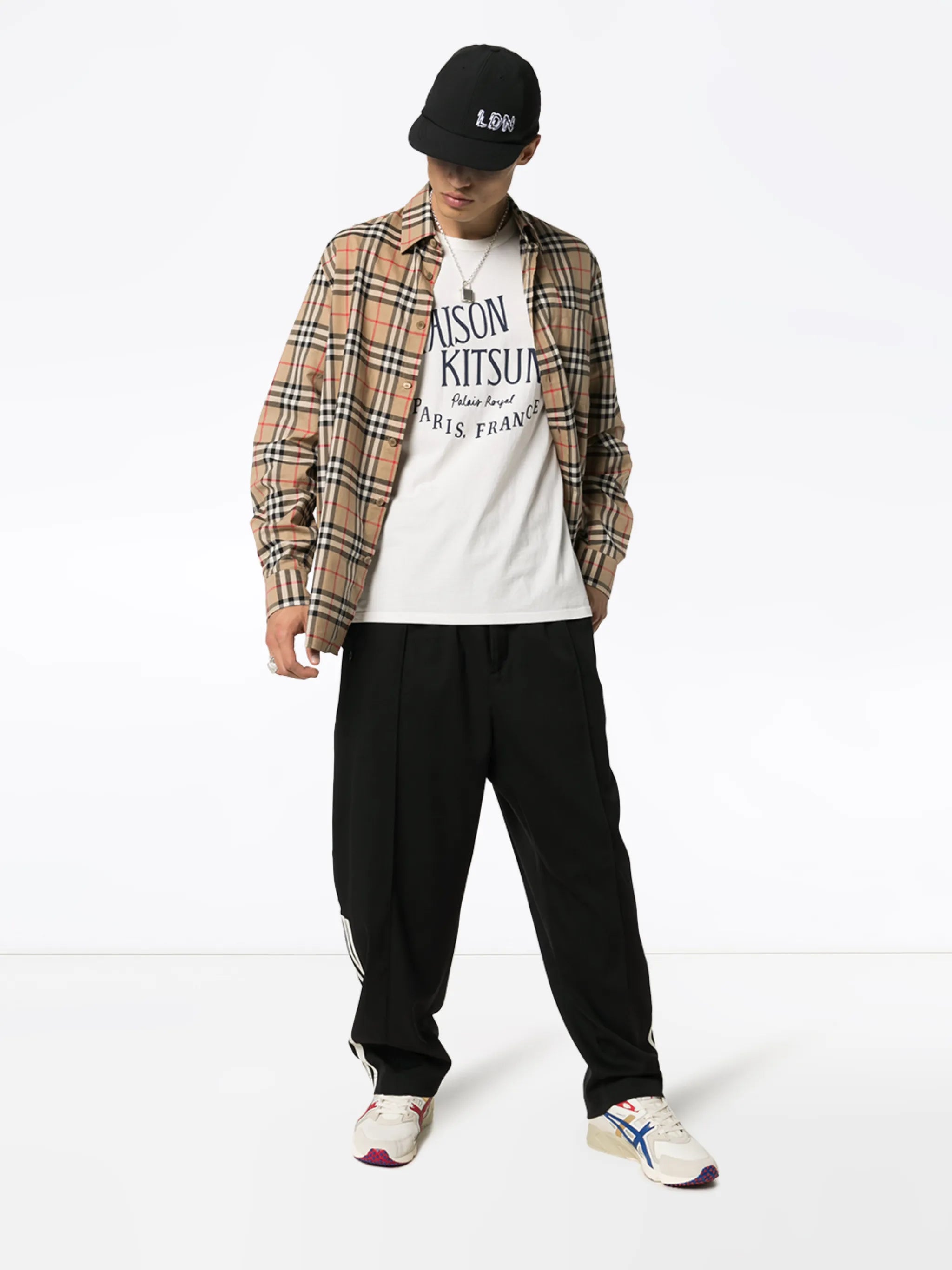 logo print T-shirt