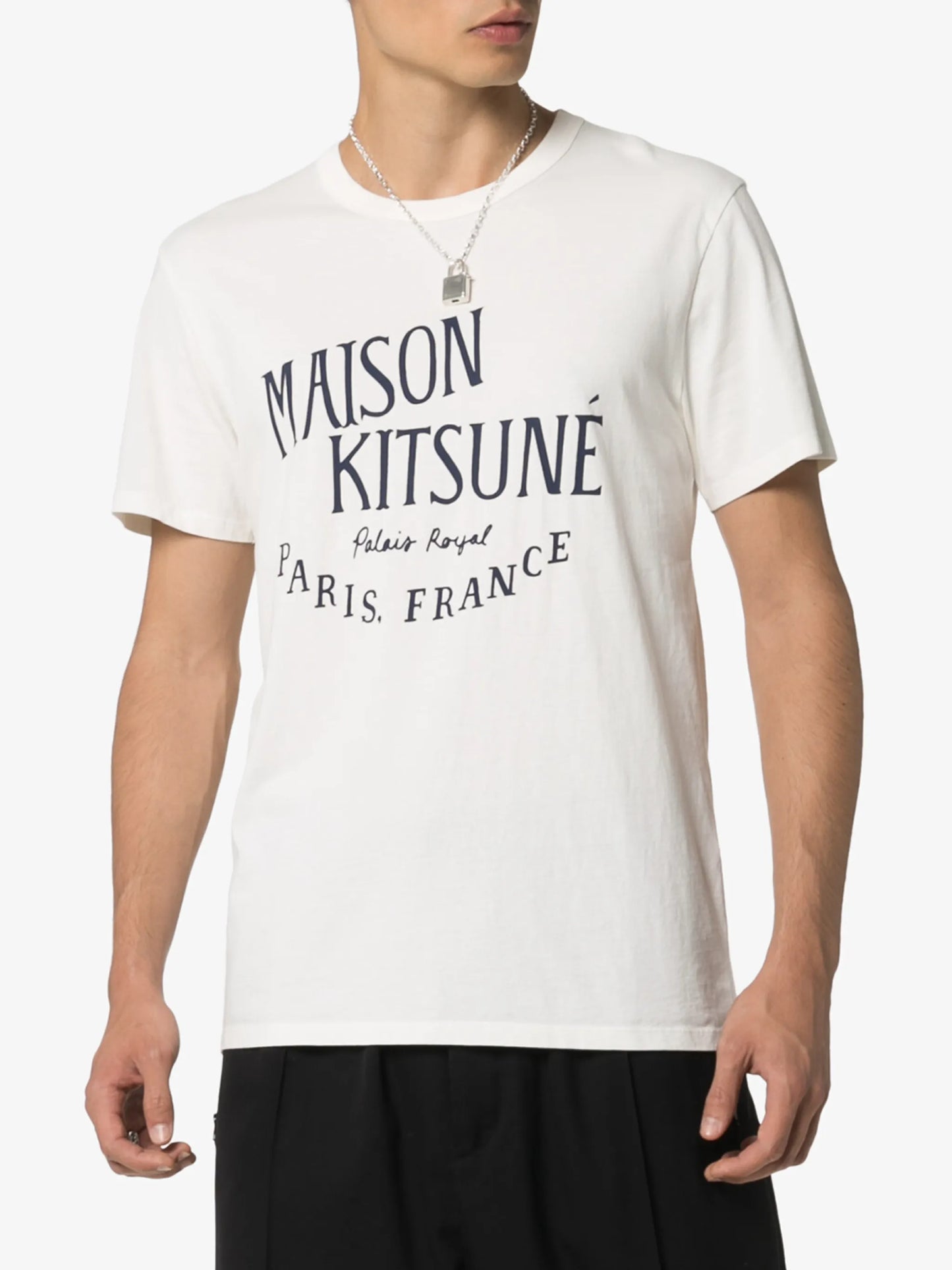logo print T-shirt