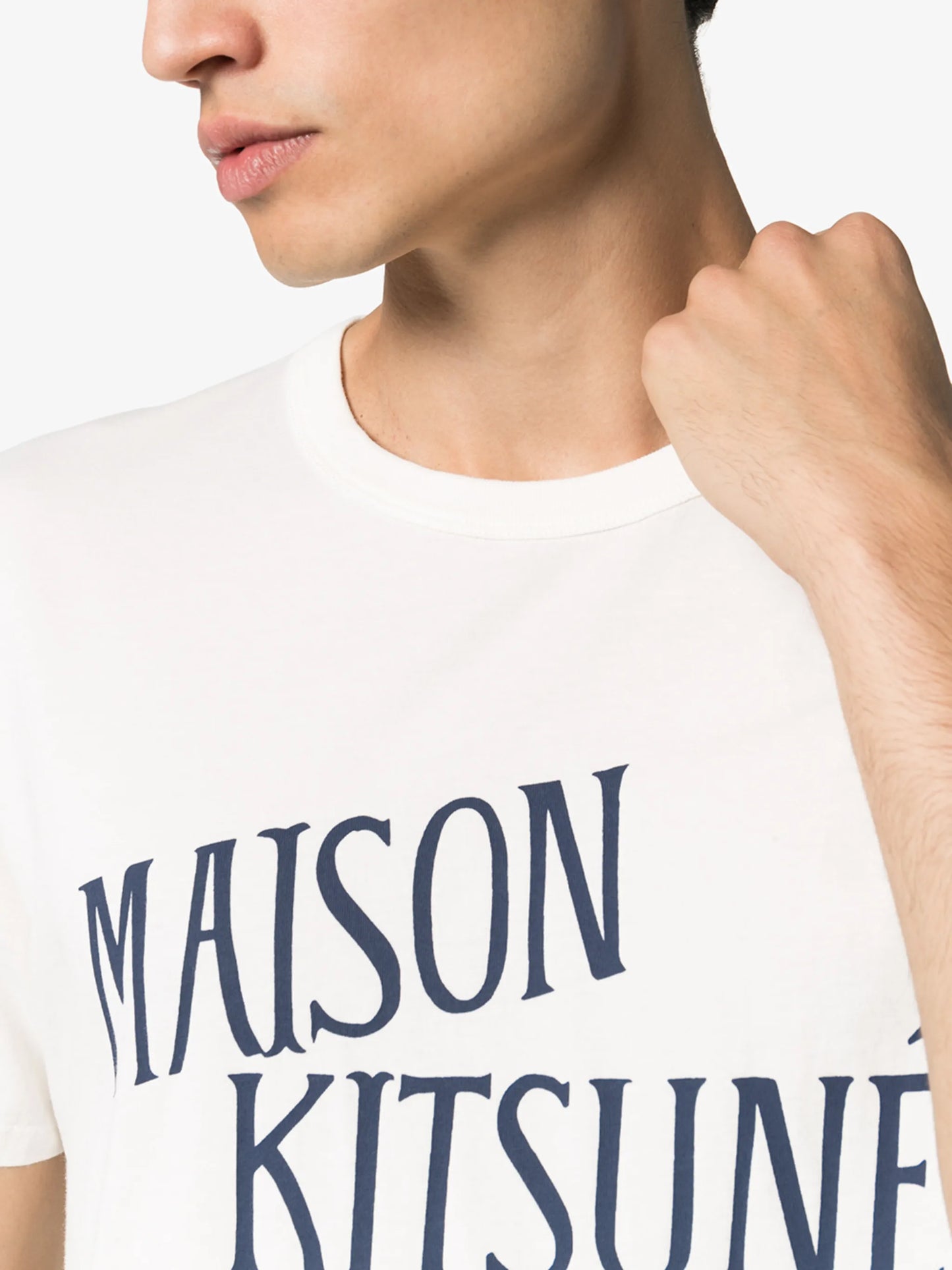 logo print T-shirt