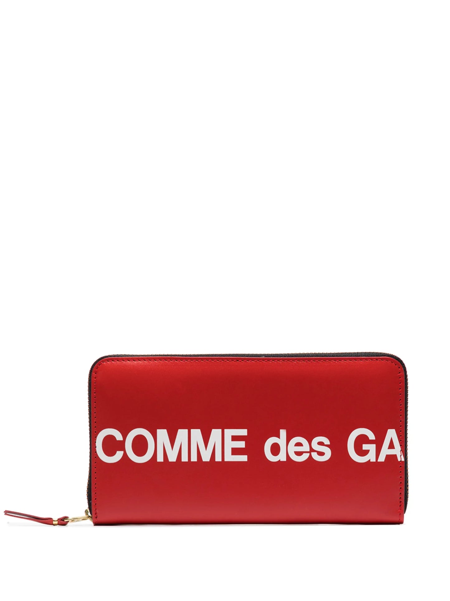 logo-print continental wallet